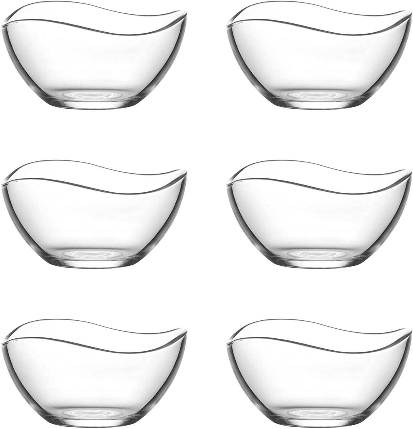 LAV Dessertschale Lav 6tlg Glasschalen 310ml Vira Schalen Glasschale Dessertschale