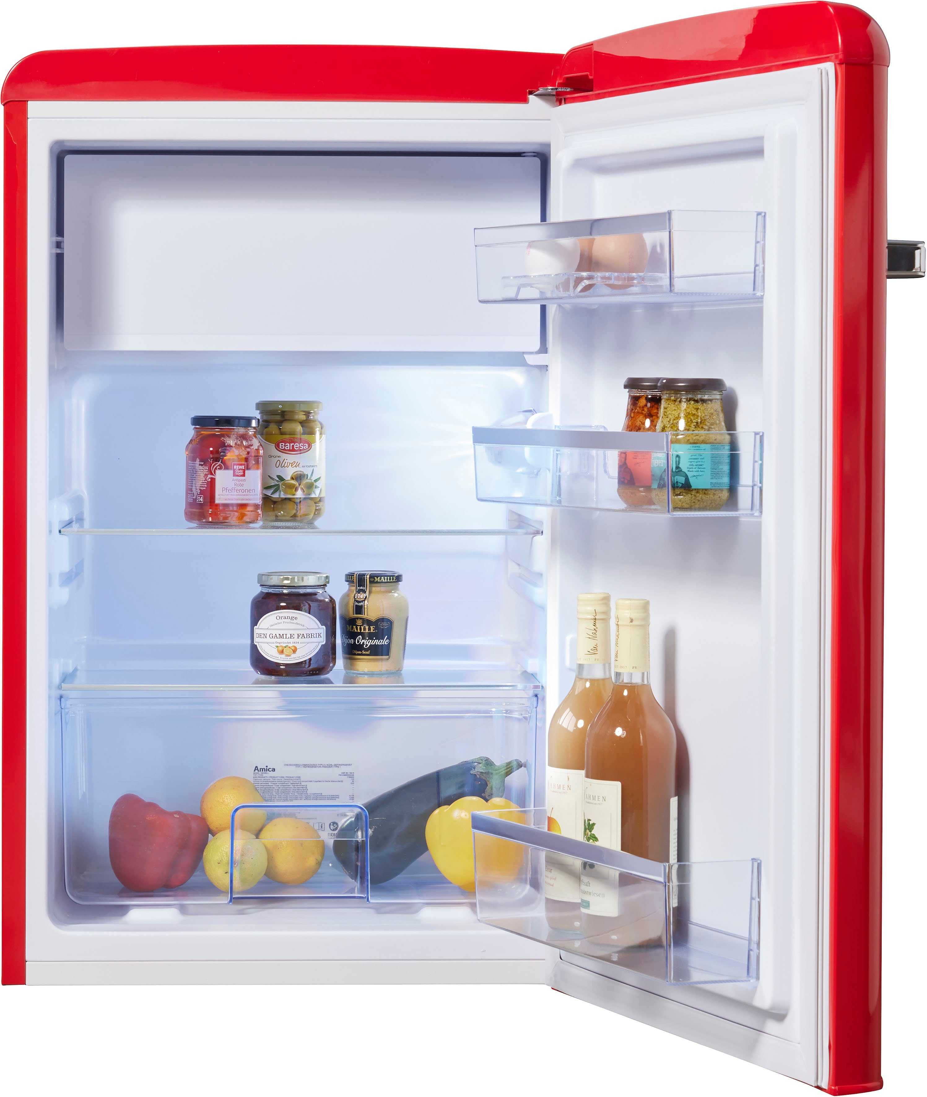 Amica Kühlschrank KSR 361 160 R, 87,5 cm hoch, 55 cm breit