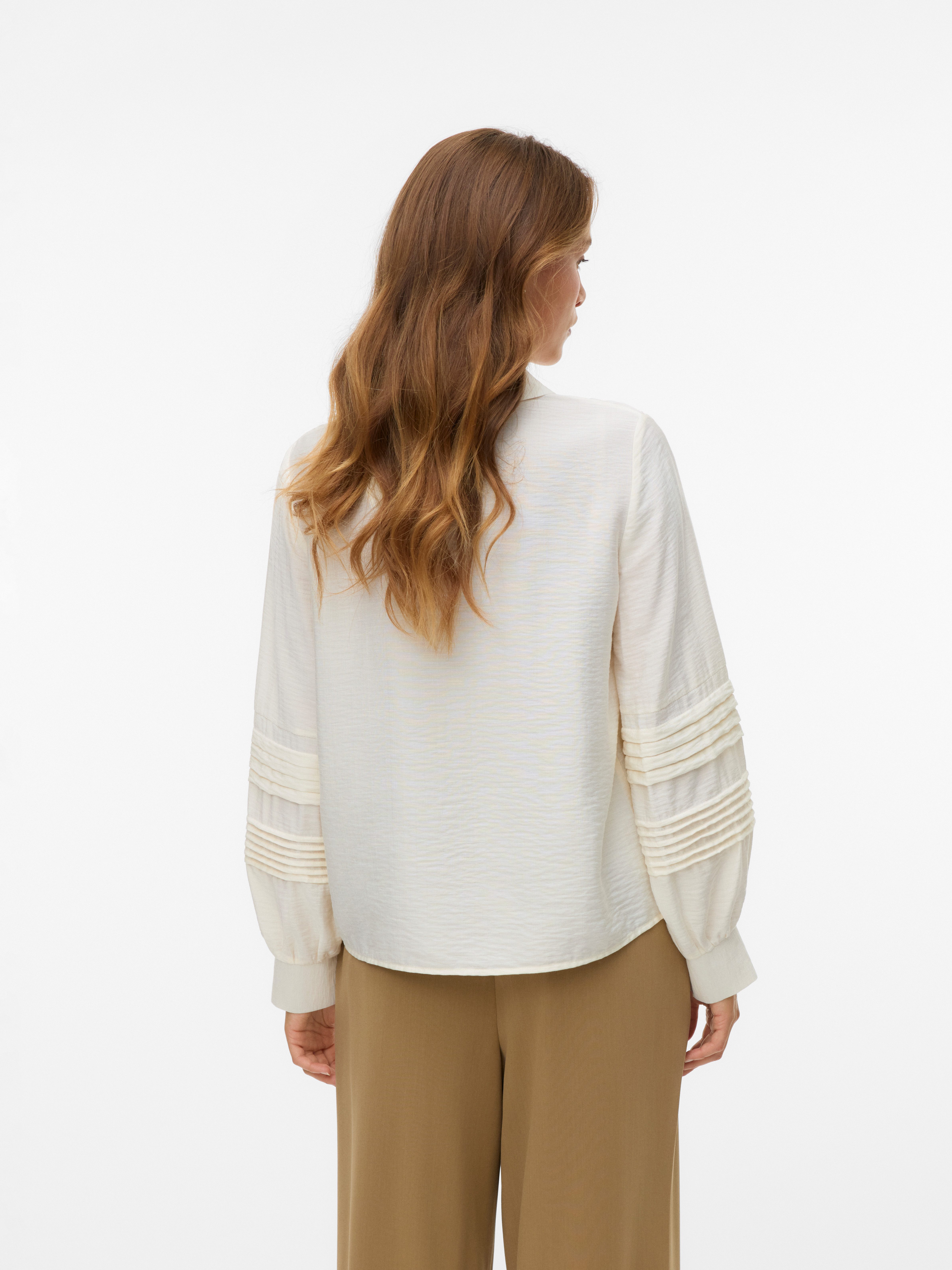 Vero Moda Langarmbluse VMISELA L/S SHIRT WVN BTQ GA günstig online kaufen
