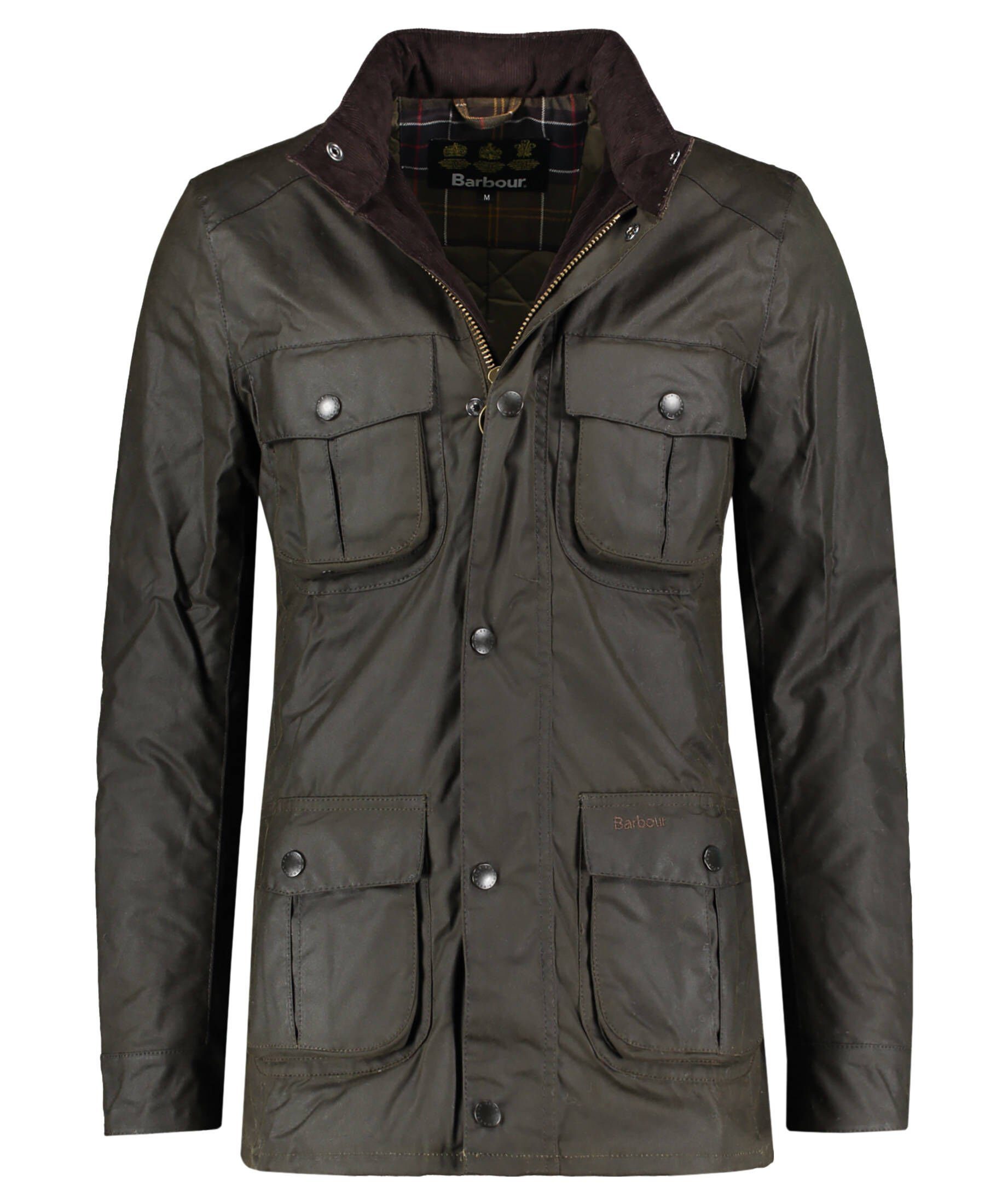 Barbour Fieldjacket Herren Fieldjacket CORBRIDGE WAX oliv (45)