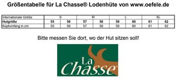 La Chasse® Filzhut Wollhut mit Kordel braun-meliert für Jagd, Natur & Freizeit Outdoorhut