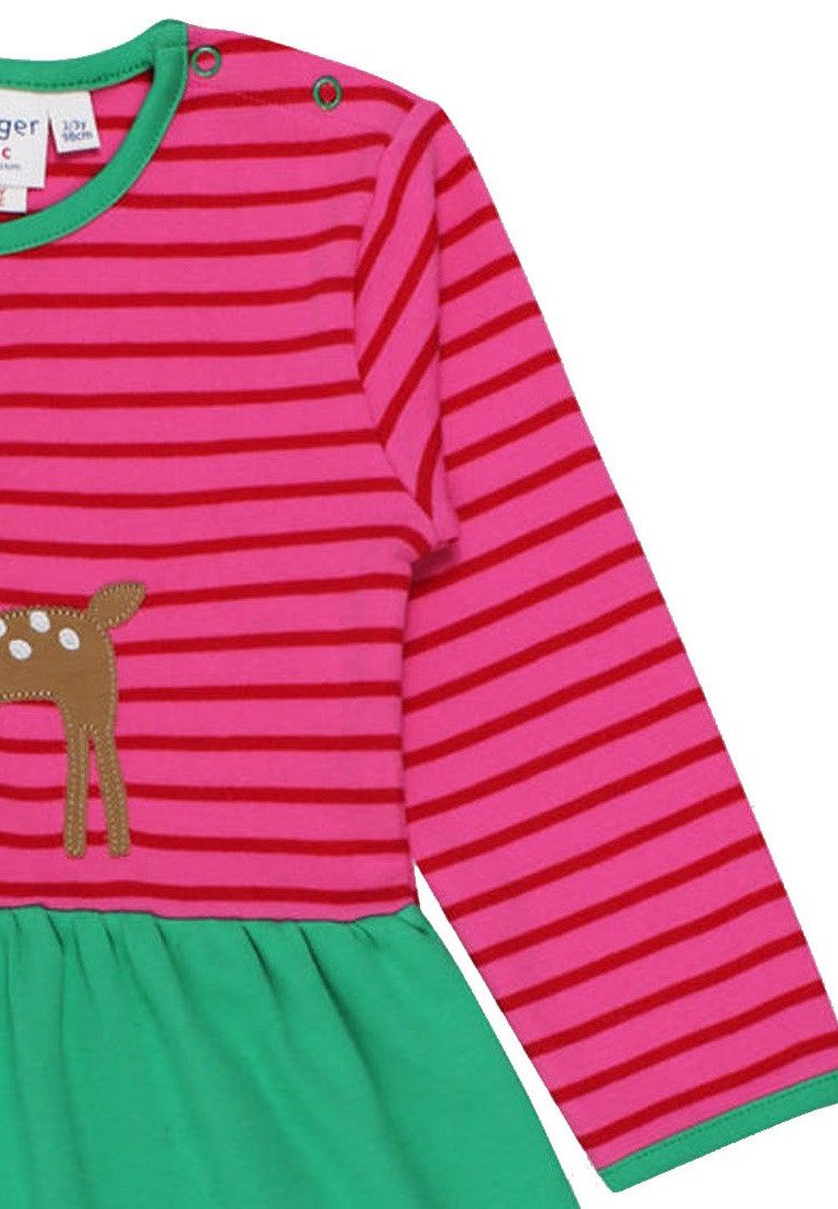 Toby Tiger Shirtkleid Kleid mit Rehkitz Applikation