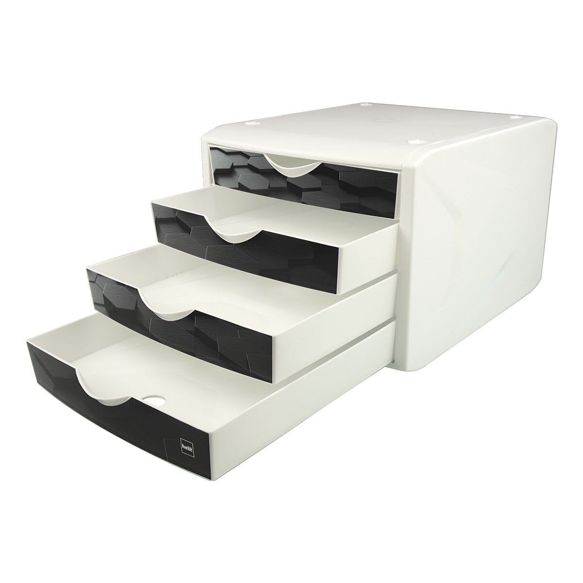 HELIT Schubladenbox the chameleon, mit 4 Schubladen, geschlossen, stapelbar