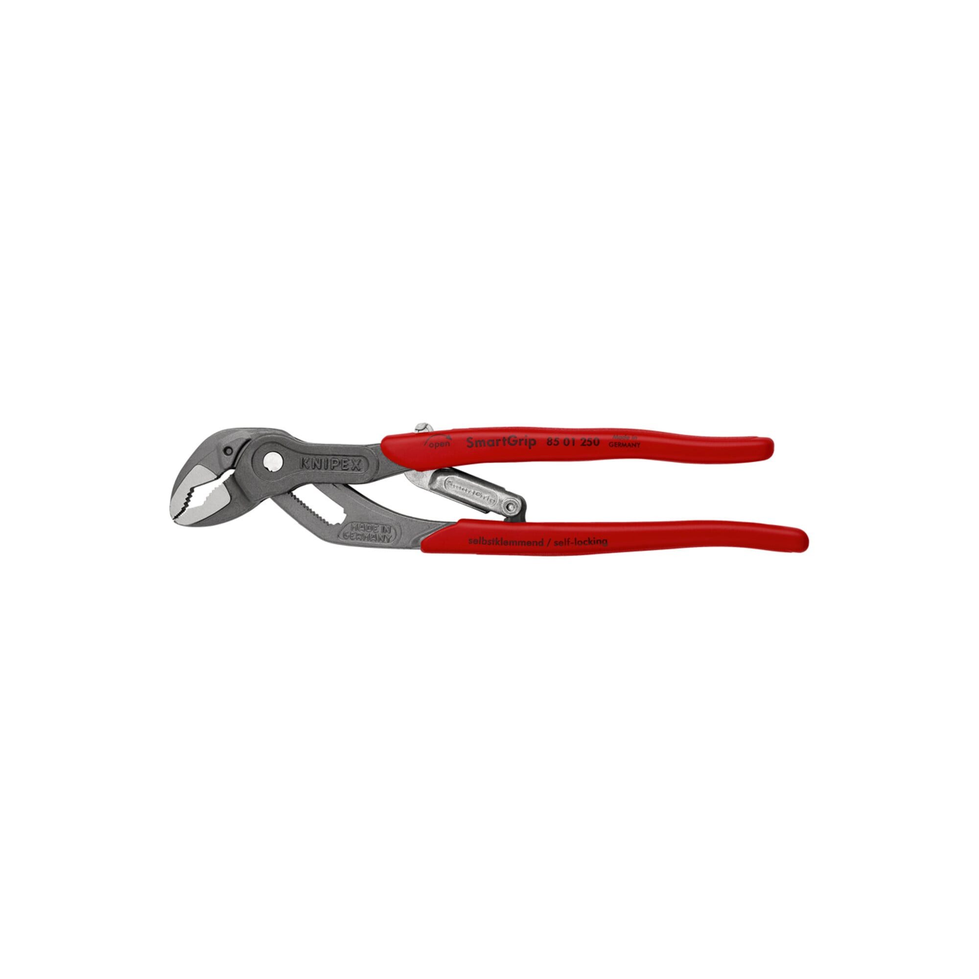 Knipex Wasserpumpenzange KNIPEX 85 01 250 SmartGrip® Wasserpumpenzange mit automatischer Einste