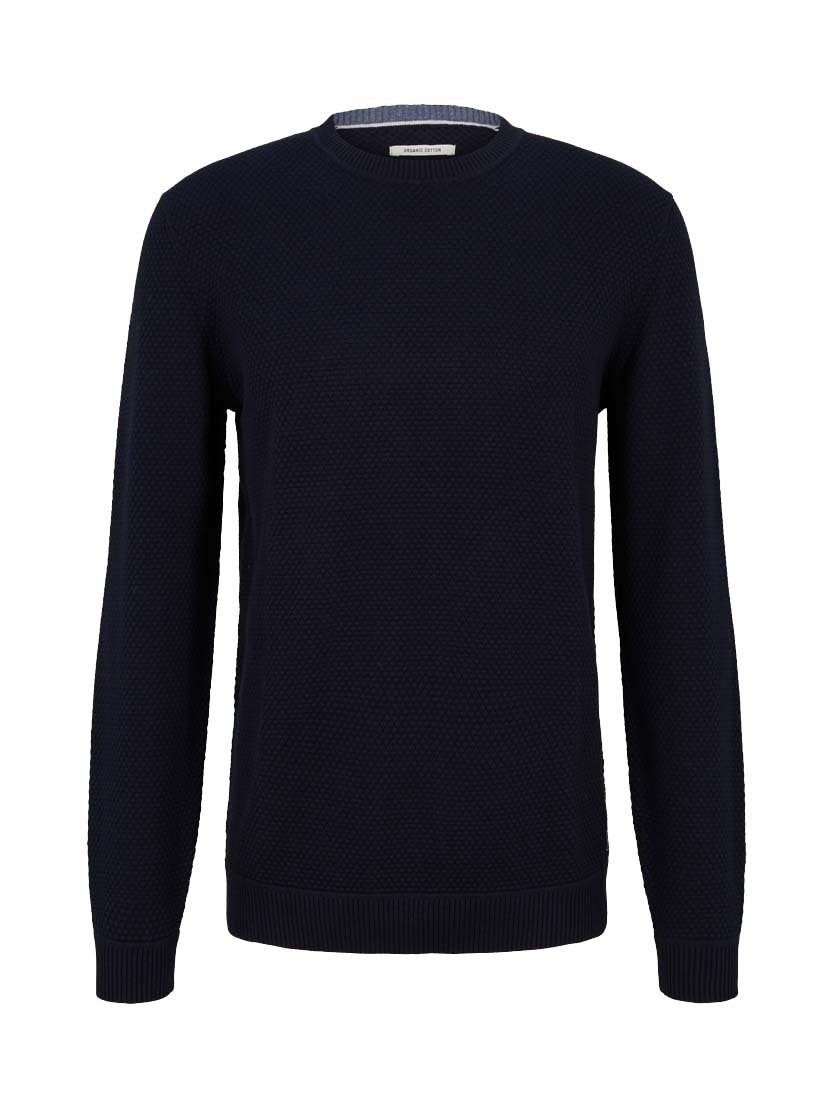 TOM TAILOR Strickpullover Pullover Strukturierter Sweater günstig online kaufen