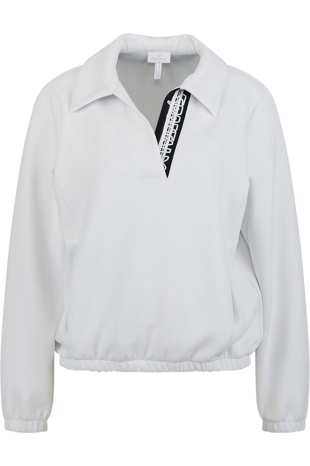 Sportalm Kitzbühel Sweatshirt Brian Kombination aus Sweater und Polo-Shirt für sportiven Chic