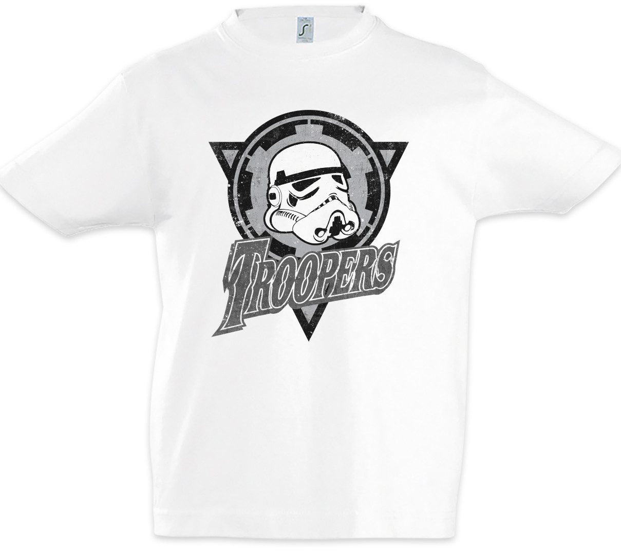 Print-Shirt Troopers Logo Kinder T-Shirt Star Force Imperial Dark Wars Storm Side