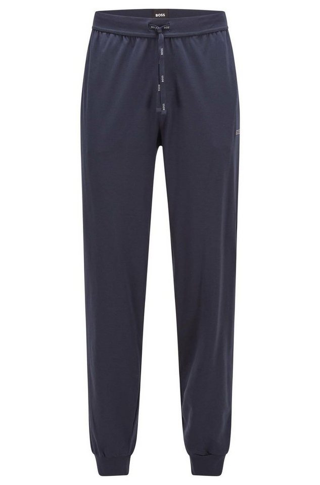 BOSS Herren Mix&Match Pants Loungewear-Hose aus Stretch-Baumwolle mit Logo 
