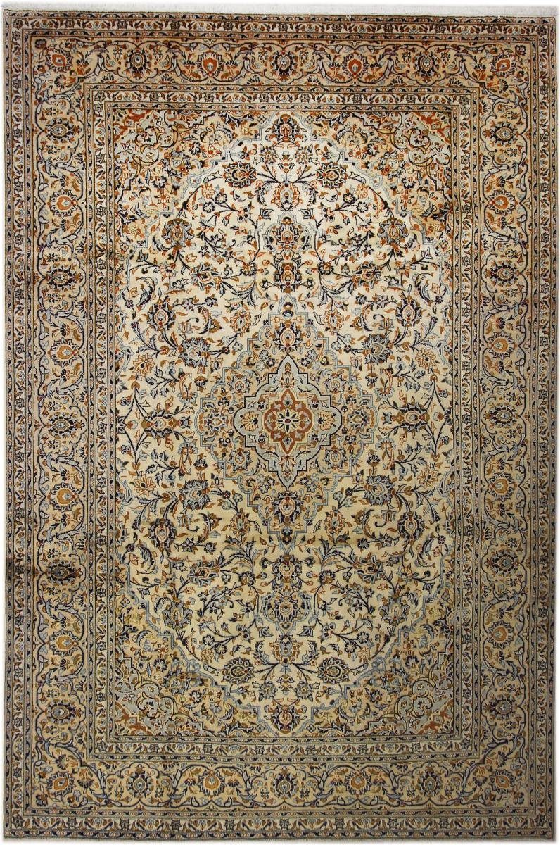 Orientteppich Keshan 247x370 Handgeknüpfter Orientteppich / Perserteppich, Nain Trading, rechteckig, Höhe: 12 mm