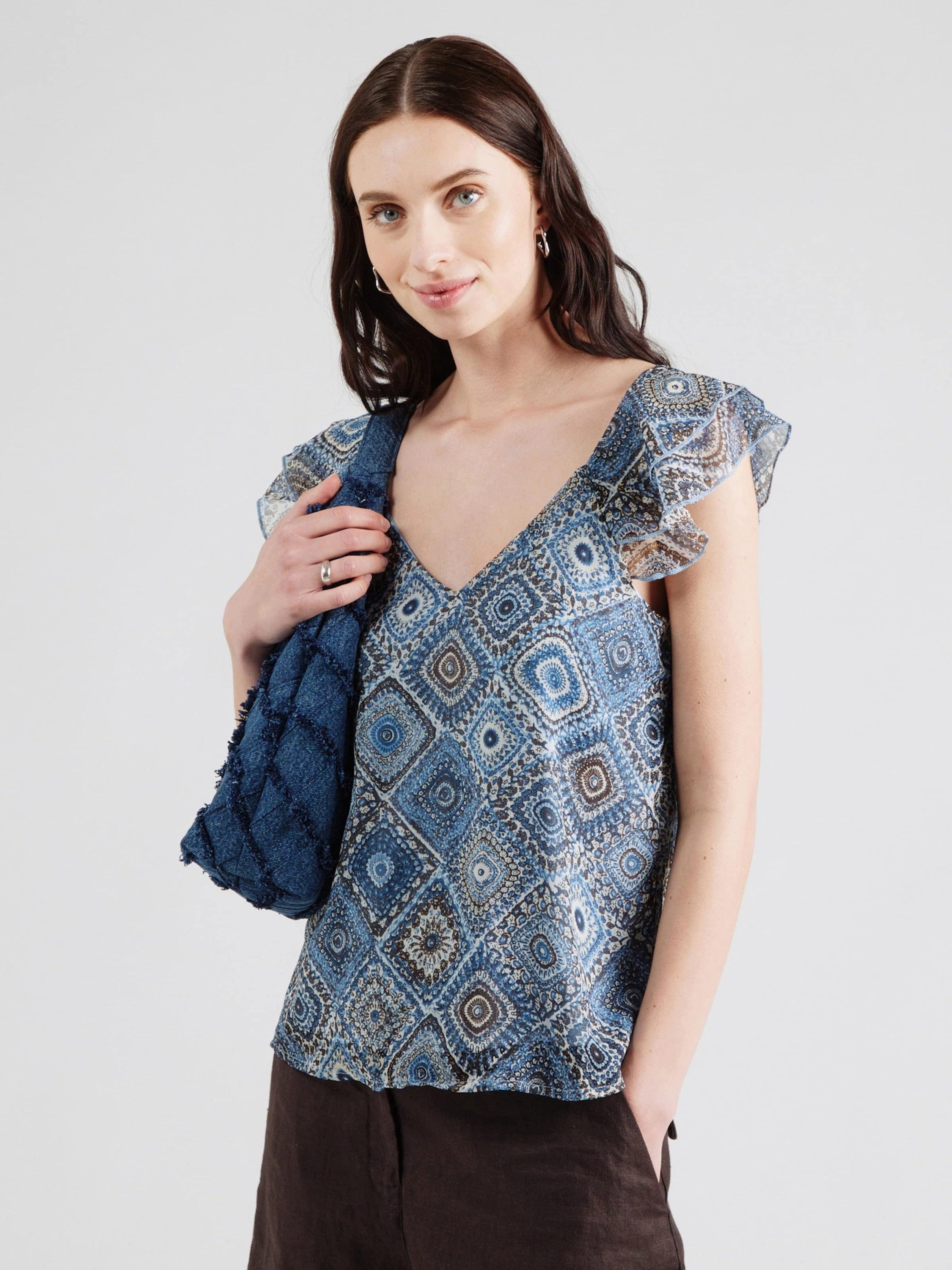 ONLY Funktionsbluse ONLASTA (1-tlg) Rüschen