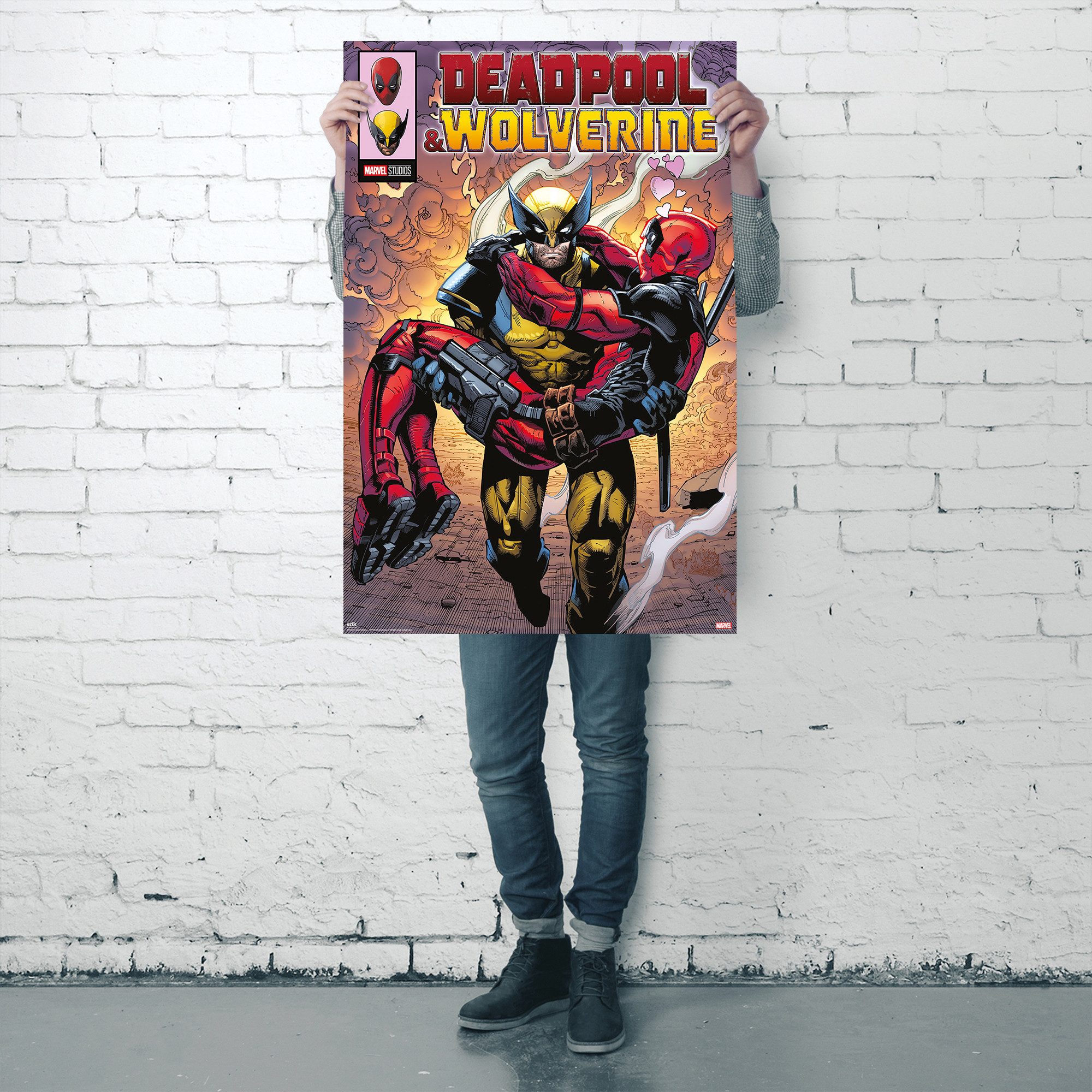 Grupo Erik Poster Marvel Comics Poster Deadpool & Wolverine 1 61 x 91,5 cm – Bild 4 von 5