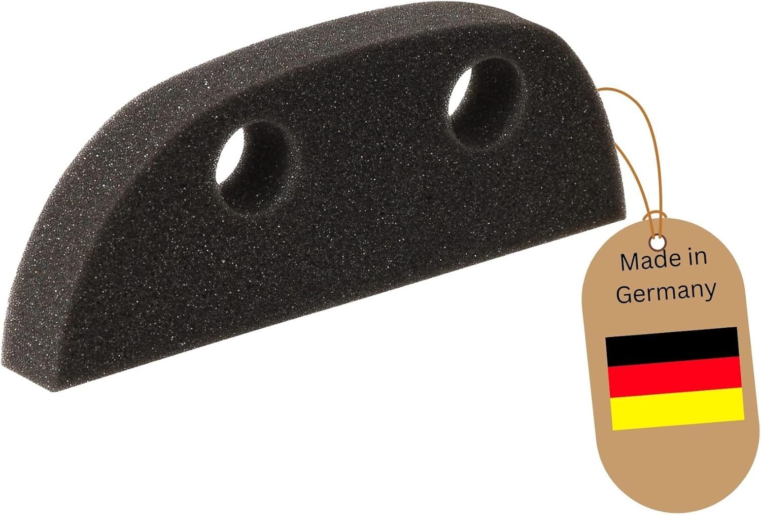 Novaliv Krümelkehrer 19704-1xStuck, Schaumstoffbesen Ersatzschwamm für Handfeger Kehrgarnitur Friseurbesen