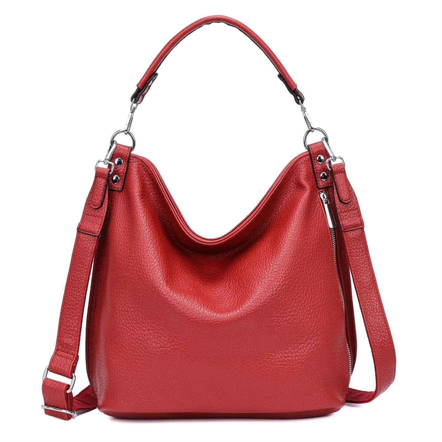 Schultertasche DAMEN XXL SHOPPER HOBO Cross Over Body Bag Umhängetasche Weekender