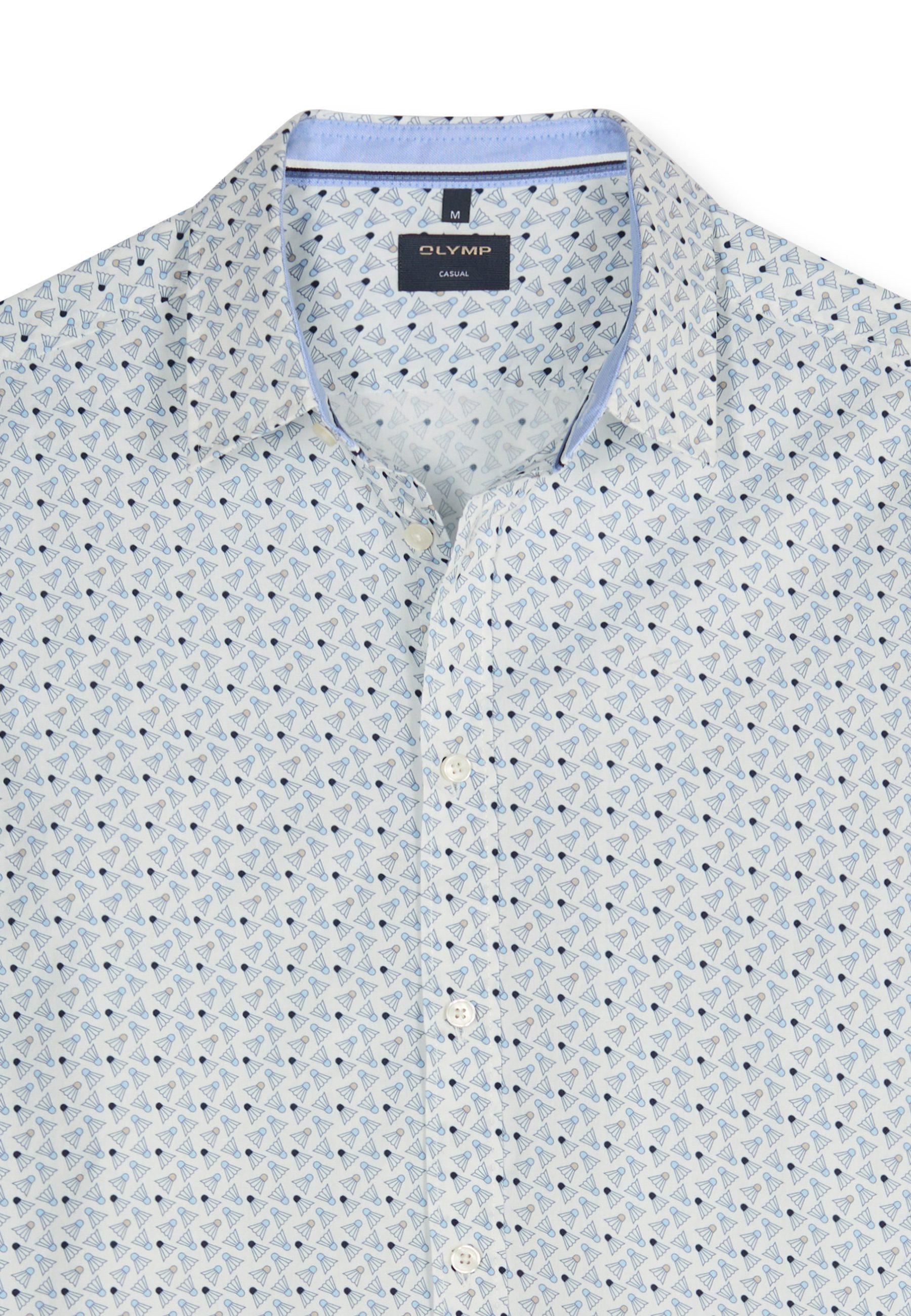 OLYMP Kurzarmhemd OLYMP Casual, Regular Fit, Kent