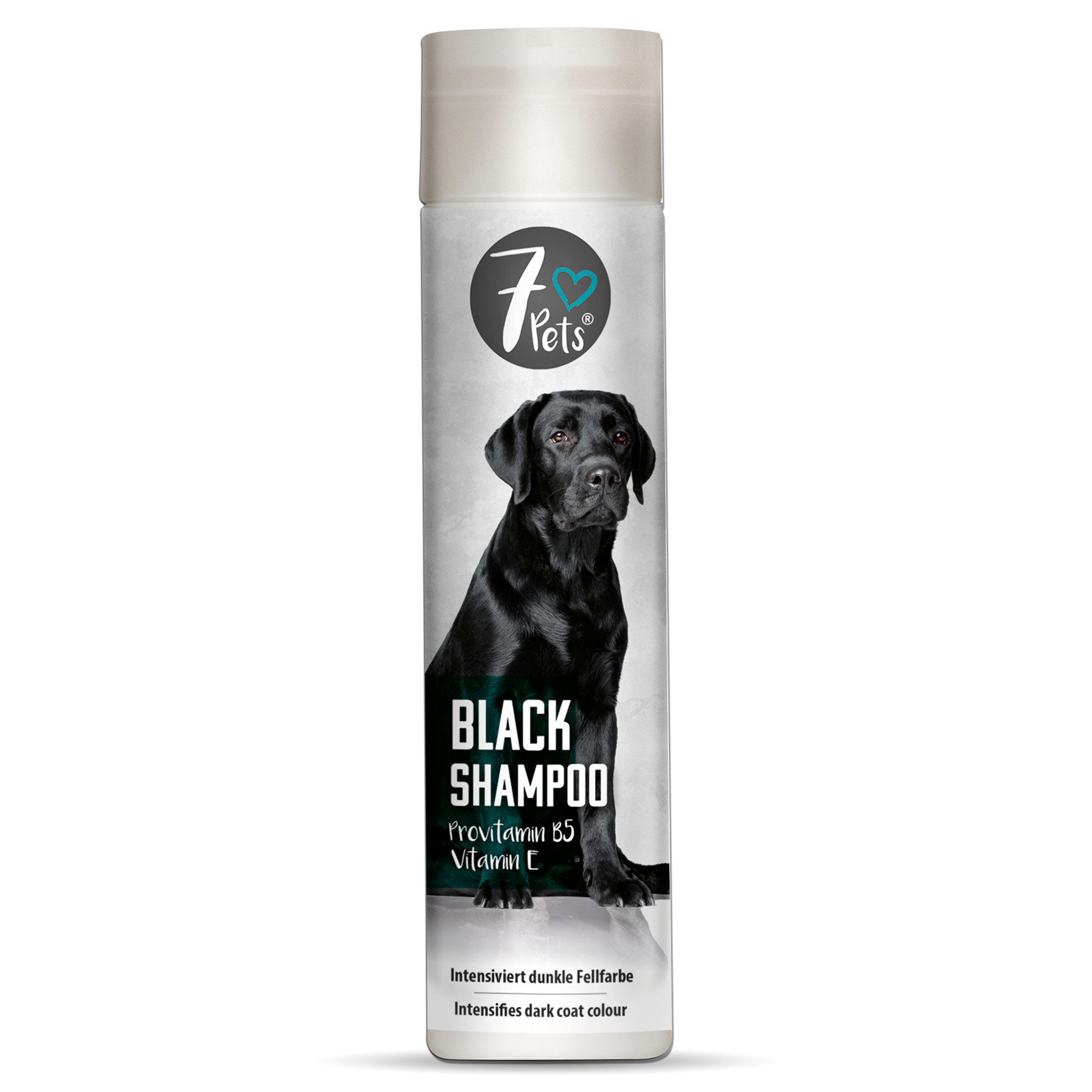 Silberkraft Tiershampoo Black Shampoo - Hundeshampoo für dunkelfarbiges Fell, 1 ml, (Für alle Hortensienarten wie Hydrangea macrophylla, Fördert Blütenpracht & Wurzelstärke), Mit Provitamin B5 & Vitamin E – Pflegeshampoo für dunkles Hundefell