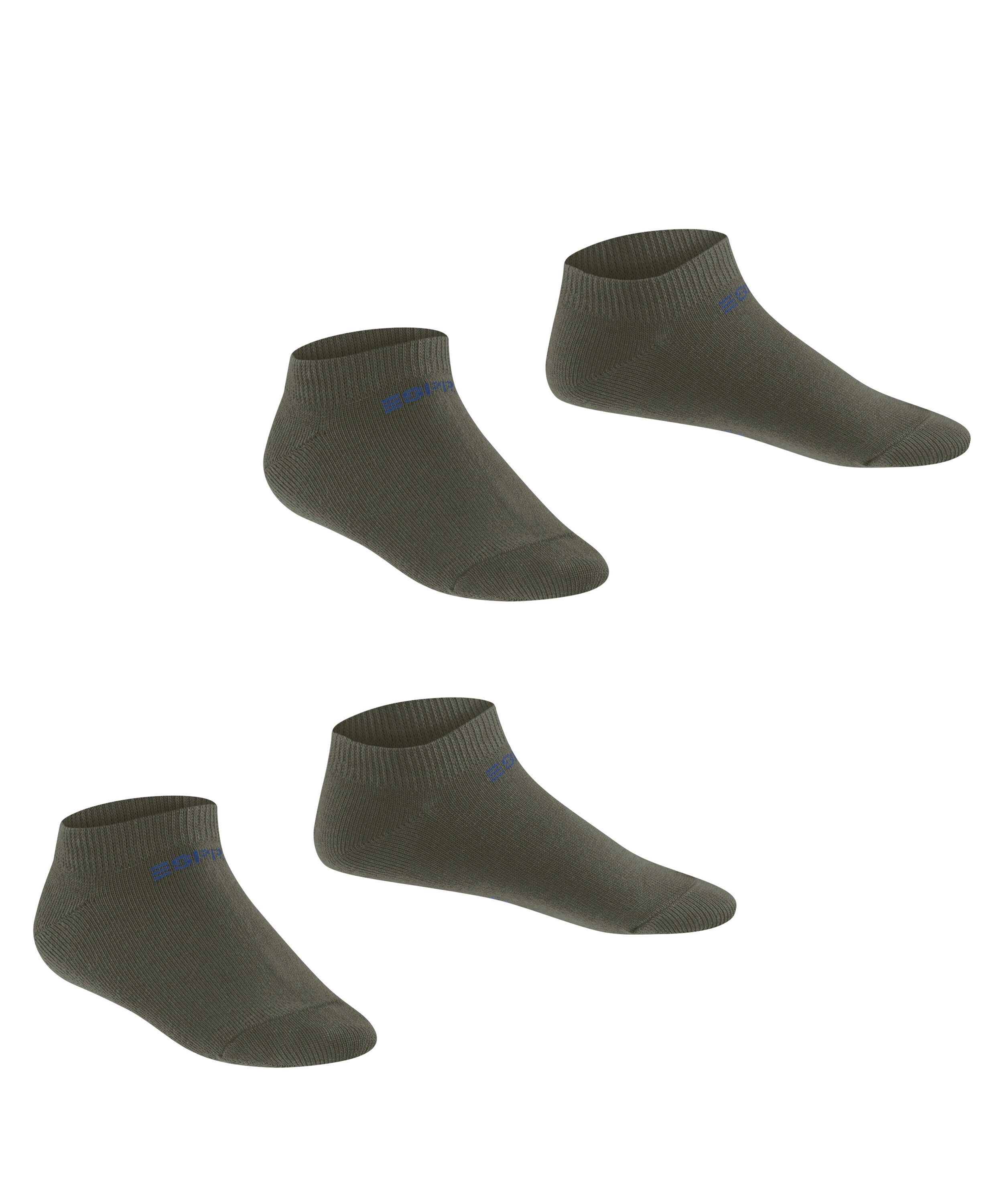 Esprit Sneakersocken Foot Logo 2-Pack Sneakersocken (2-Paar) aus weichem Baumwollmix