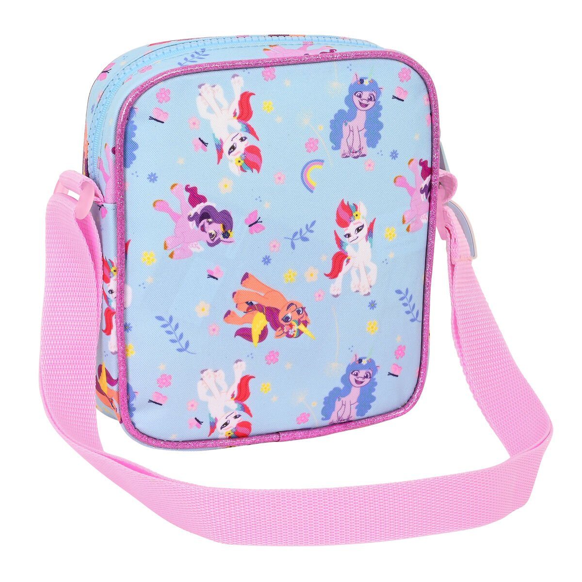 My Little Pony Handtasche cm My 16 free 18 Pony x Umhängetasche Rosa x Little Wild Blau 4