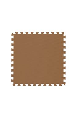 Toddlekind Spielmatte Schaumstoff Spielmatte Farbe Camel (9-St), erweiterbar