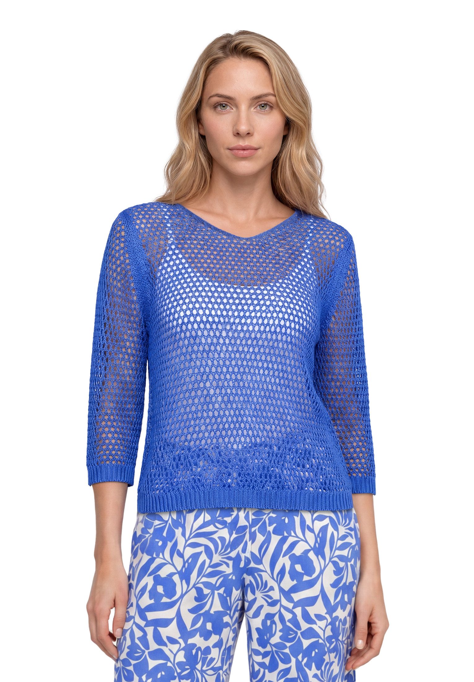 Betty Barclay Strickpullover Damen mit 3/4 Arm (1-tlg)