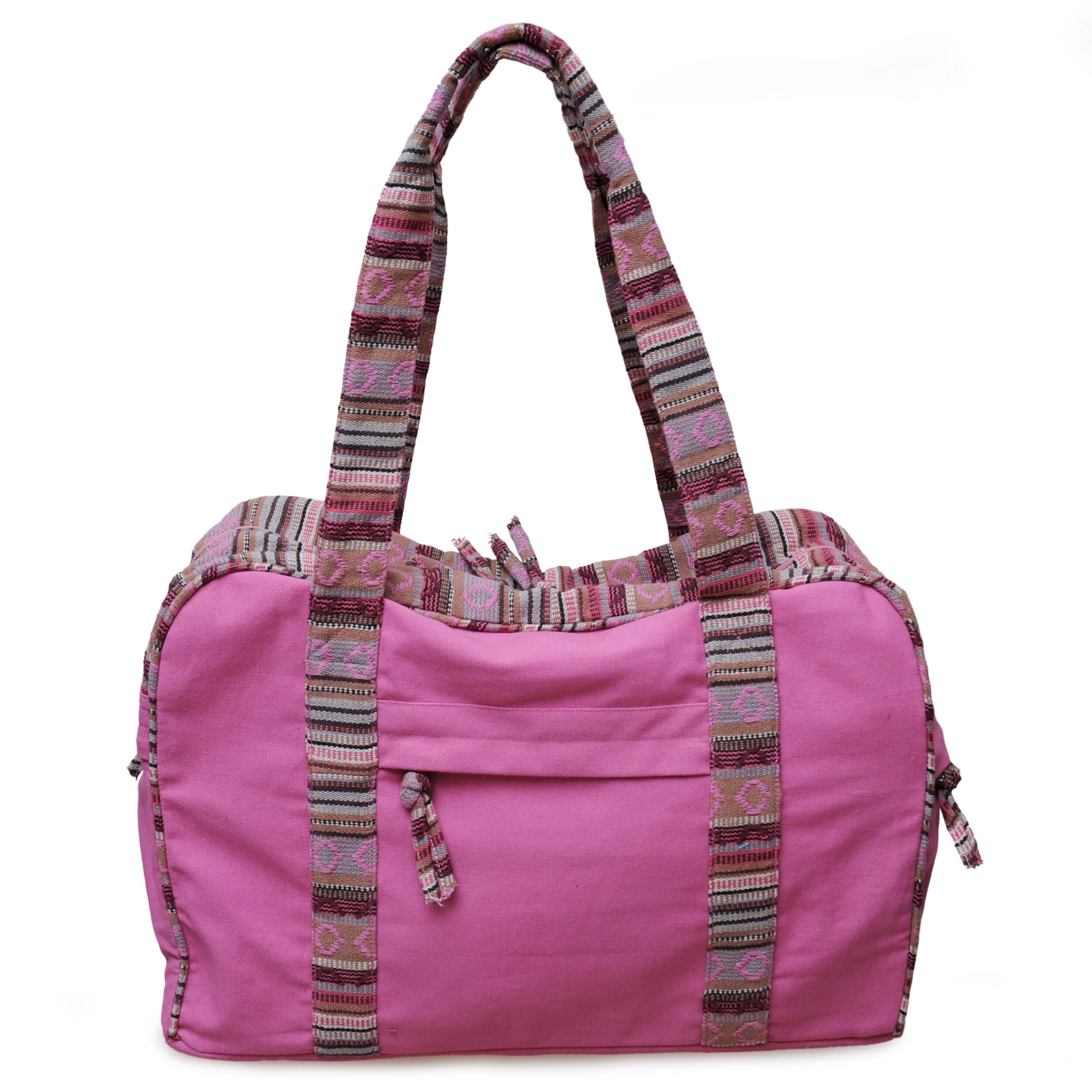 Yogistar Yogatasche Yogatasche yogibag® all in one - organic cotton - inka/raspberry (Standard, 1-tlg., Standard), Matte außen, viel Platz innen: Die innovative twin bag Yogatasche