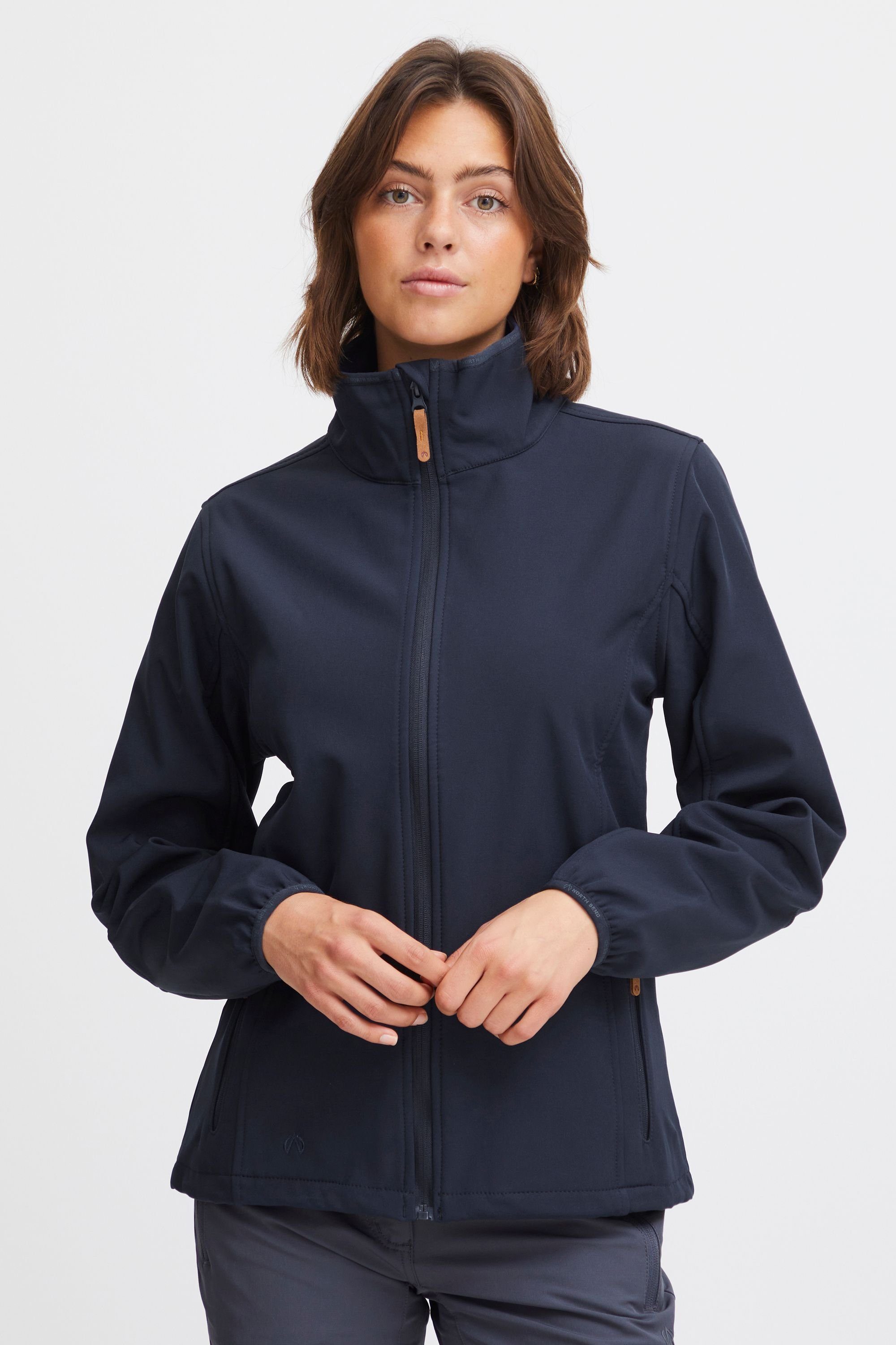 North Bend Softshelljacke 8.000 (2048) mit W Blazer W-PRO Navy wasserdichter 1131006MMM Beschichtung NBCorrina