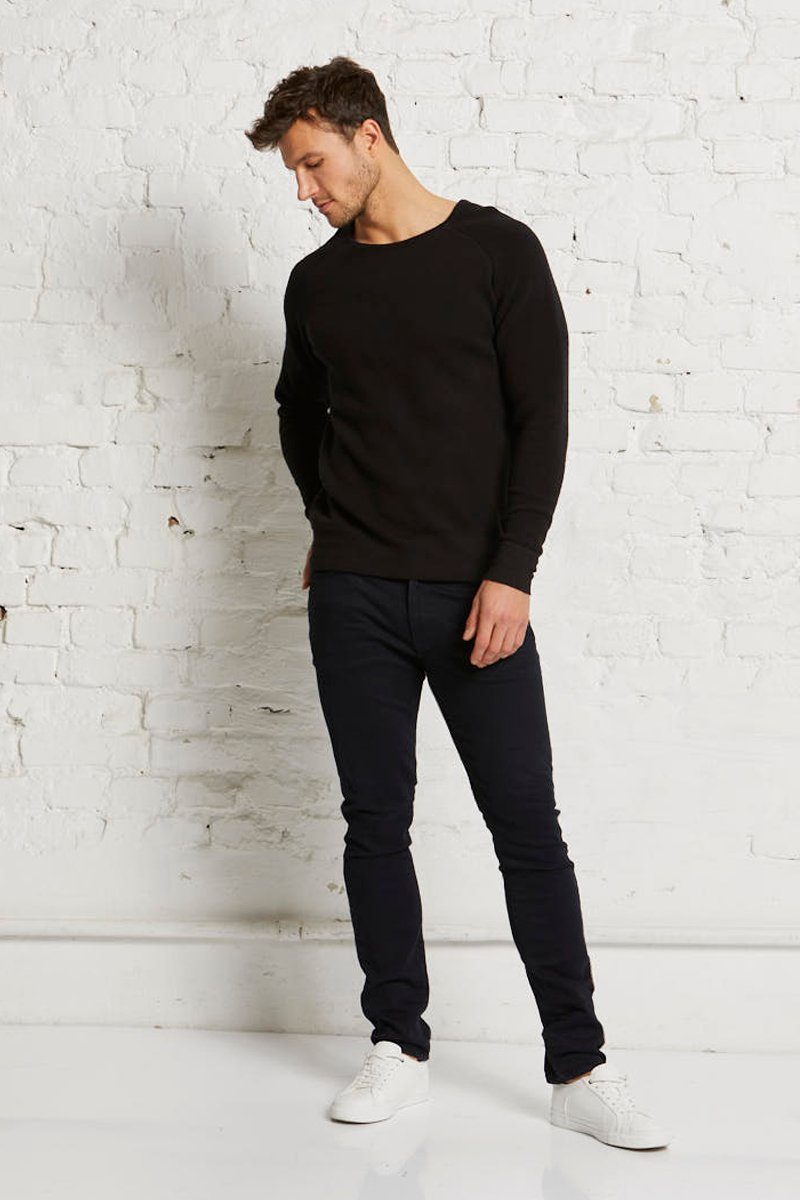 wunderwerk Slim-fit-Jeans Steve slim overdye high flex 99 - black with black
