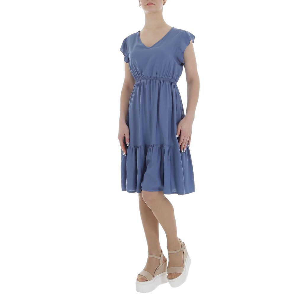 Ital-Design Sommerkleid Damen Freizeit (85941302) Rüschen günstig online kaufen