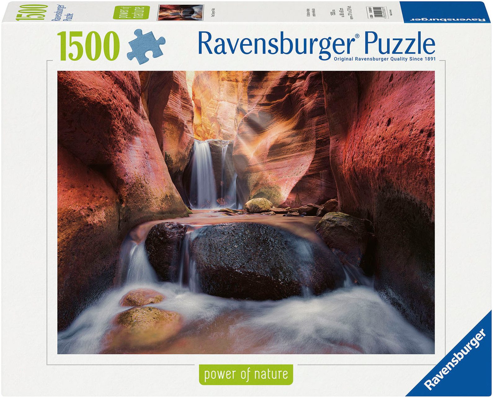 Ravensburger Puzzle power of nature, Der Wasserfall im Red Canyon, 1500 Puz günstig online kaufen