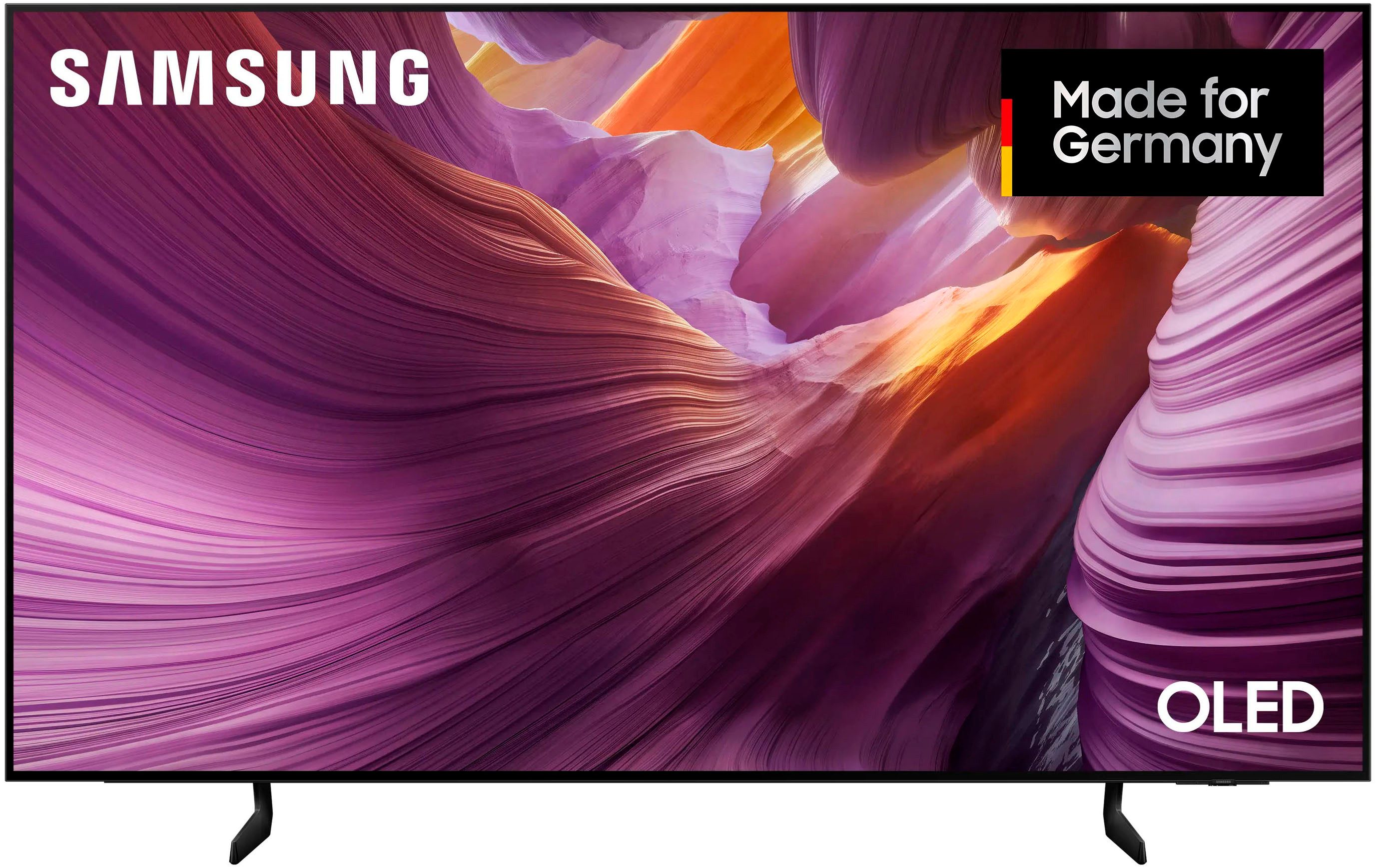 Samsung GQ77S85FAE OLED-Fernseher (194 cm/77 Zoll, 4K Ultra HD, Smart-TV, HDR Pro & Glare Free, Dolby Atmos & AI Sound, Gaming Hub, bis zu 165Hz)