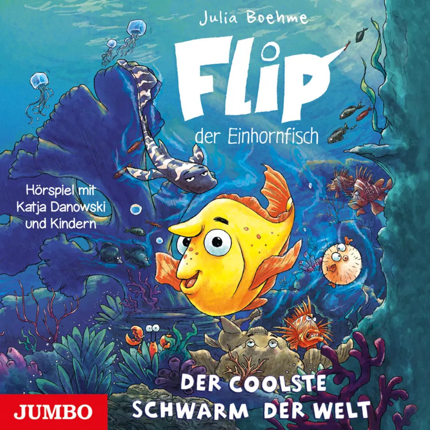 JUMBO Verlag Hörspiel Flip, Der Einhornfisch: Der coolste Schwarm der We, 1 Audio-CD