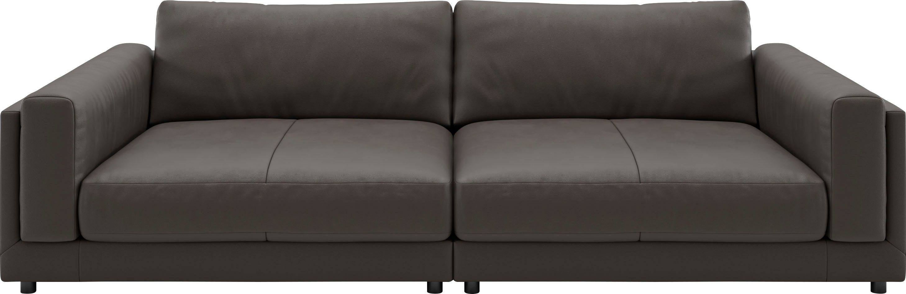 3C Candy Big-Sofa Karalis mit extra großer Sitztiefe, elegantes Mega Sofa zum Relaxen, auch in Cord- oder Leder-Bezug, lose Kissen, loungige Bequemlichkeit