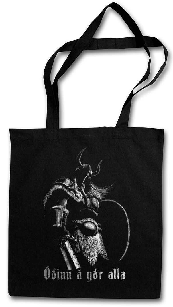 Beuteltasche Viking Battlecry Stofftasche Wikinger Schlachtruf Norsemen Norse Odhin