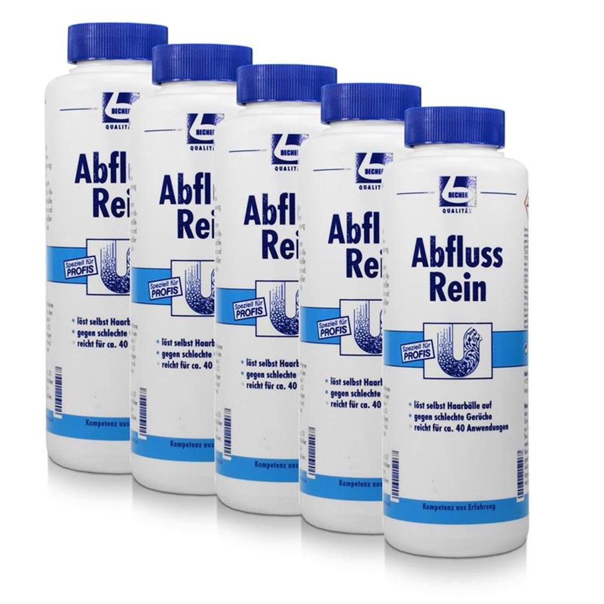 Dr. Becher 5x kg Abfluss Becher Spezialwaschmittel Rein 1 Dr