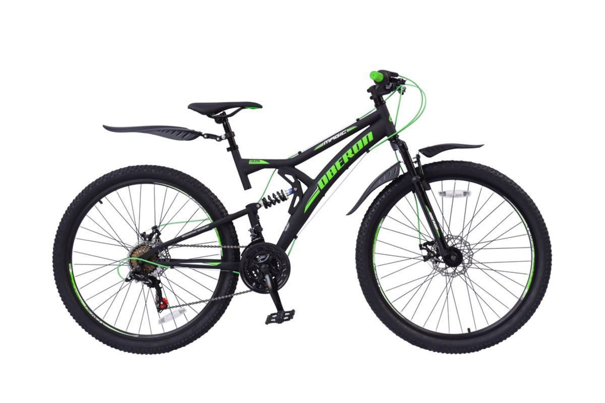 T&Y Trade Mountainbike 27,5 Zoll Kinder Jungen Fahrrad Mountainbike MTB Fully Rad Oberon Grün, 18 Gang Shimano, Kettenschaltung, 18 Shimano Gang, Fully, Kettenschaltung, Scheibenbremse