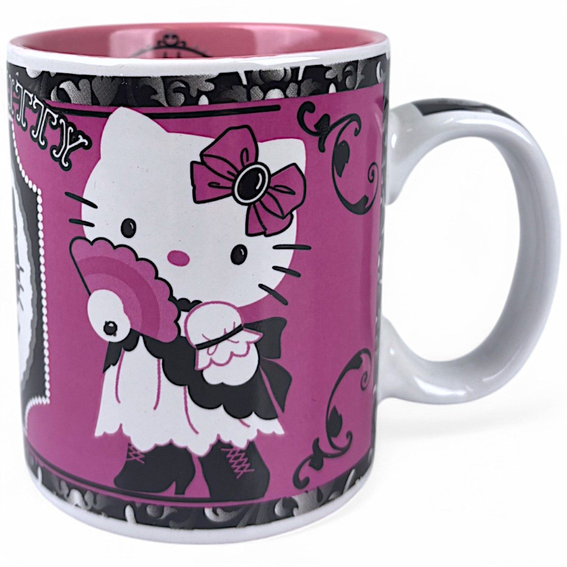 Hello Kitty Tasse Hello Kitty Gothic-Style, Keramik, Kinderbecher 325 ml im Geschenkkarton