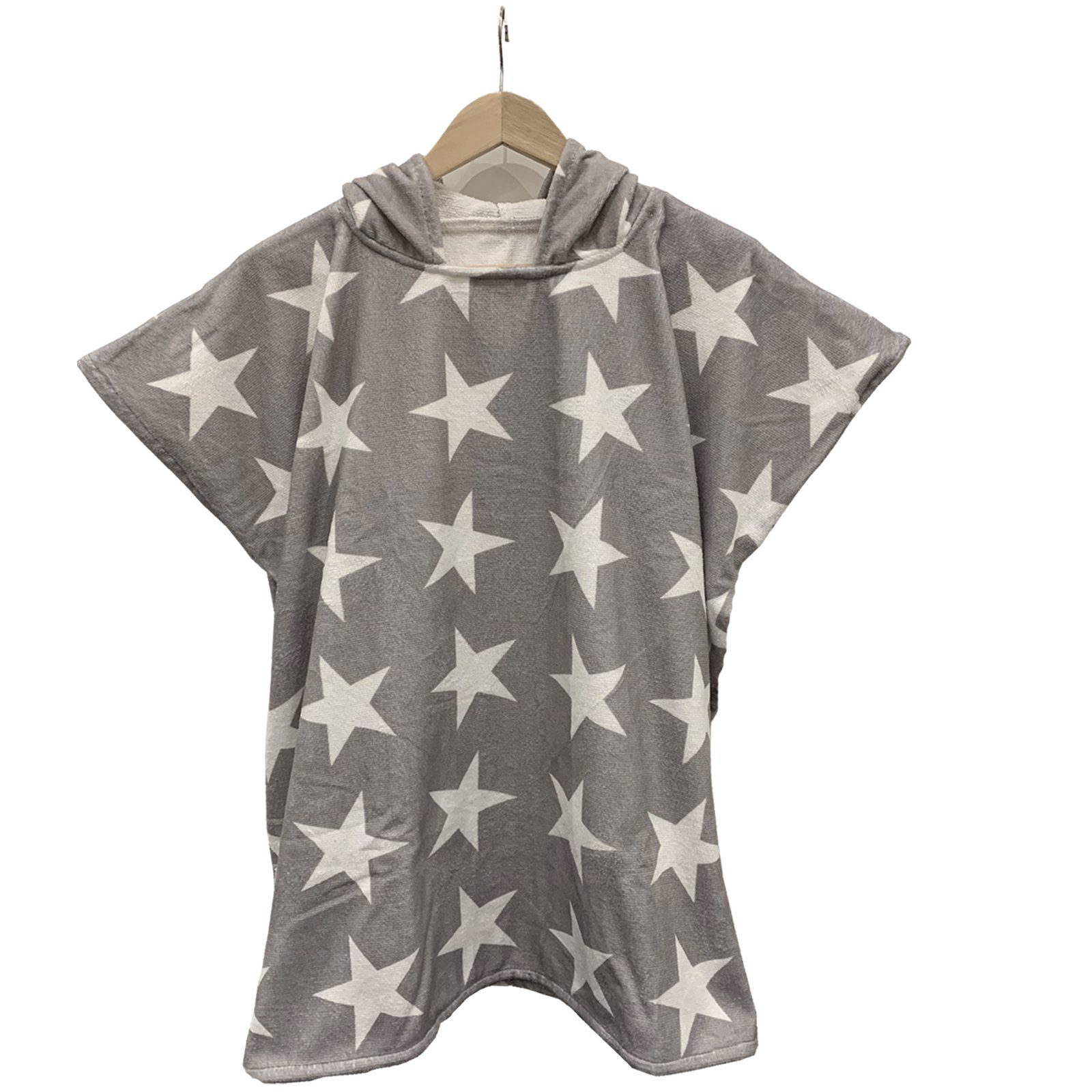 HOMELEVEL Bademantel Kinder und Baby Badeponcho - Poncho Handtuch - Surfponcho, Baumwolle