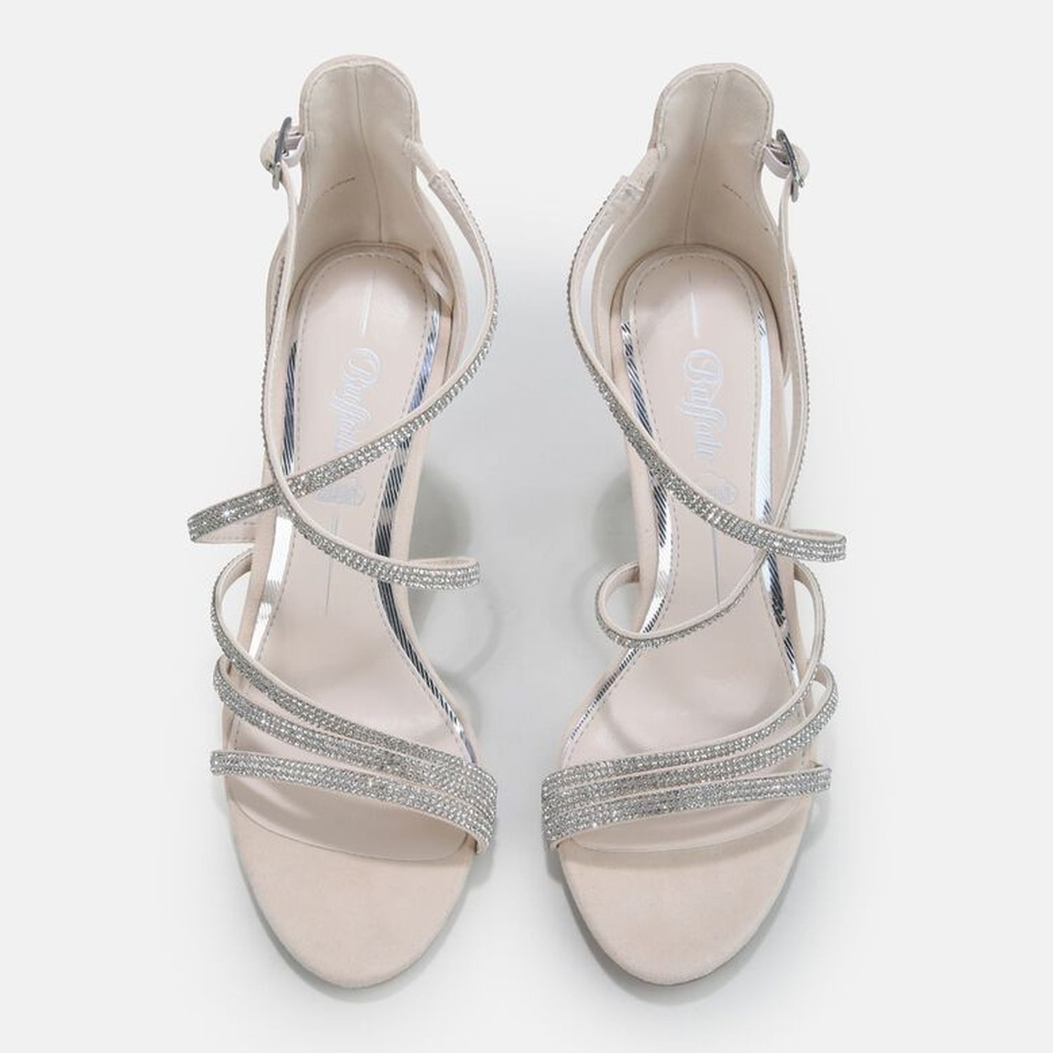 Buffalo Buffalo Makai 2 Beige 41 High-Heel-Sandalette günstig online kaufen