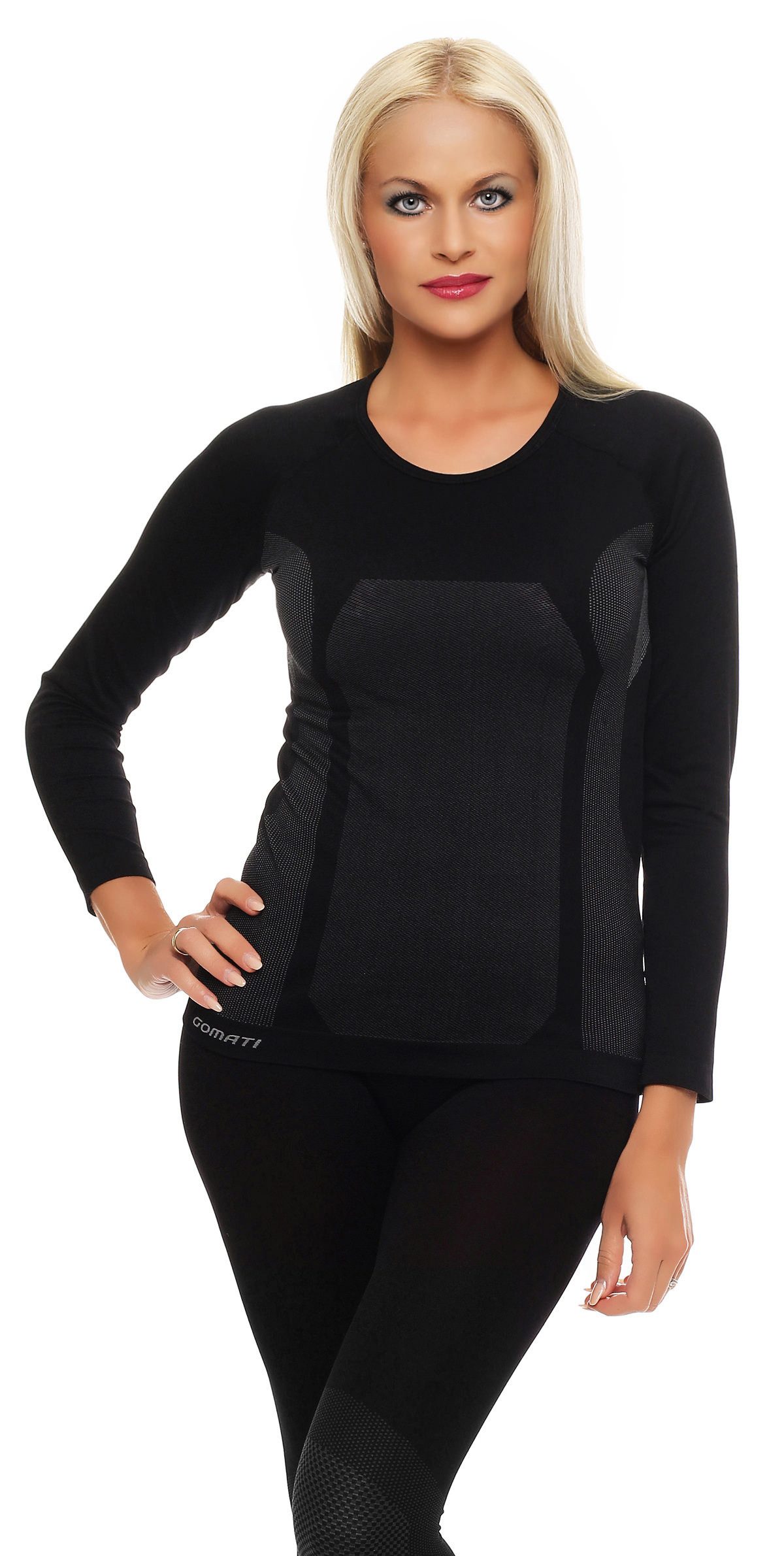 Cocain underwear Funktionsunterhemd (2 Stück) Warme lange Ski Unterwäsche Damen Thermounterwäsche (Spar-Packung, 2-St) hochfunktionelle Membrantechnologie