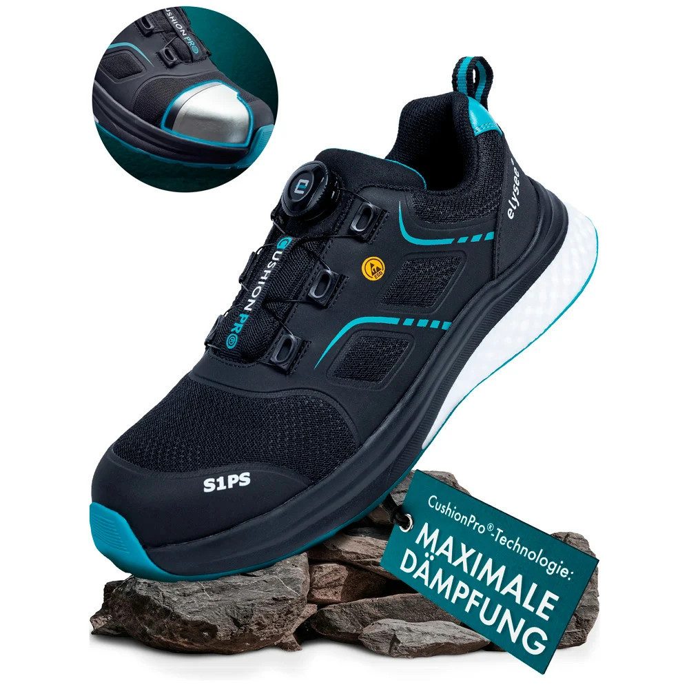 Elysee Halbschuhe Sicherheitsschuhe S1PS CushionPro Flex II Gr. 36-48 Sicherheitsschuh