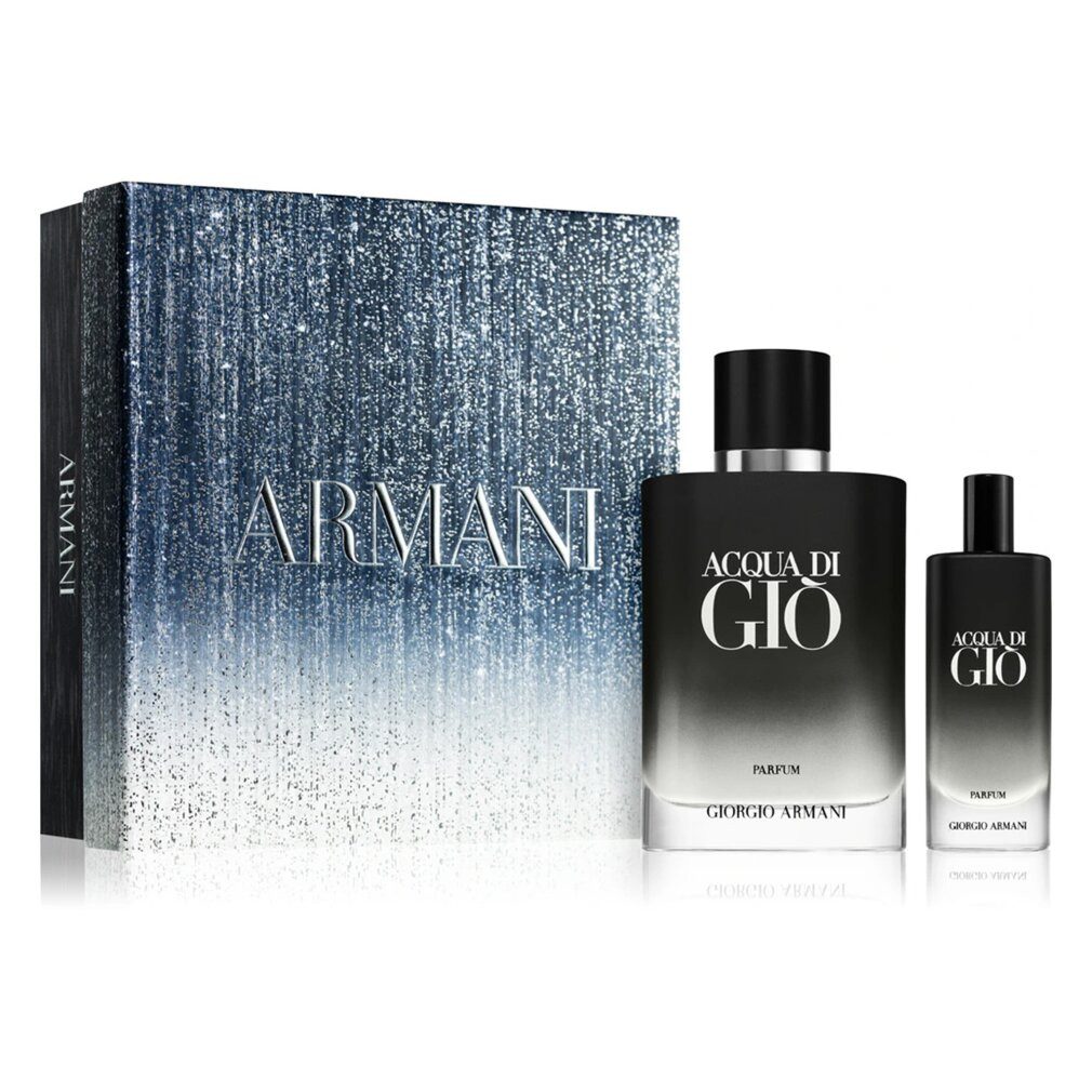 Giorgio Armani Duft-Set G. Aqua De Gio Herrenparfümspray 100 ml + Mini 15 ml Ts