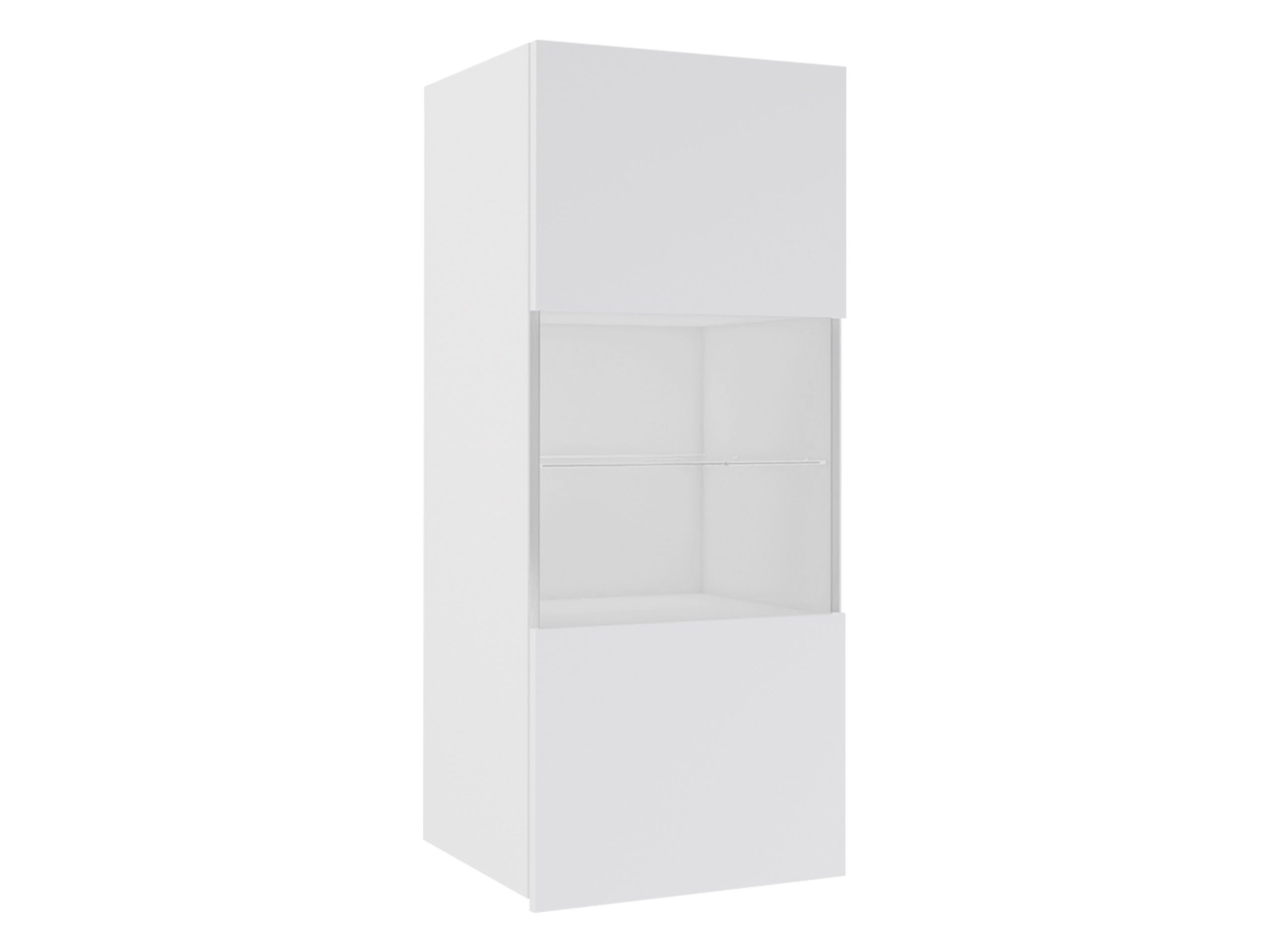 MIRJAN24 Vitrine Calabrini 05 (mit 2 Türen) Gehärtetes Glas, LED-Beleuchtung als Option