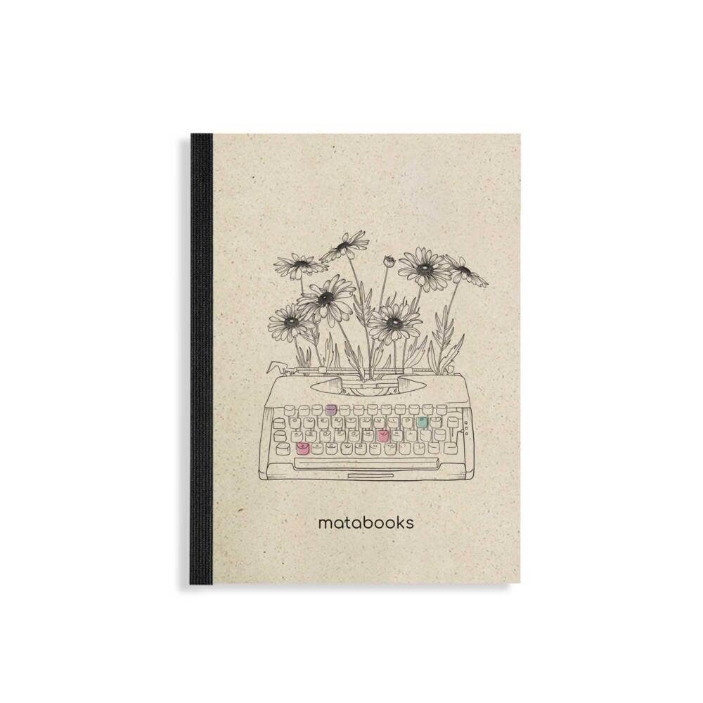 matabooks Notizbuch Steifbroschur Dahara A6 \"Typewriter\"