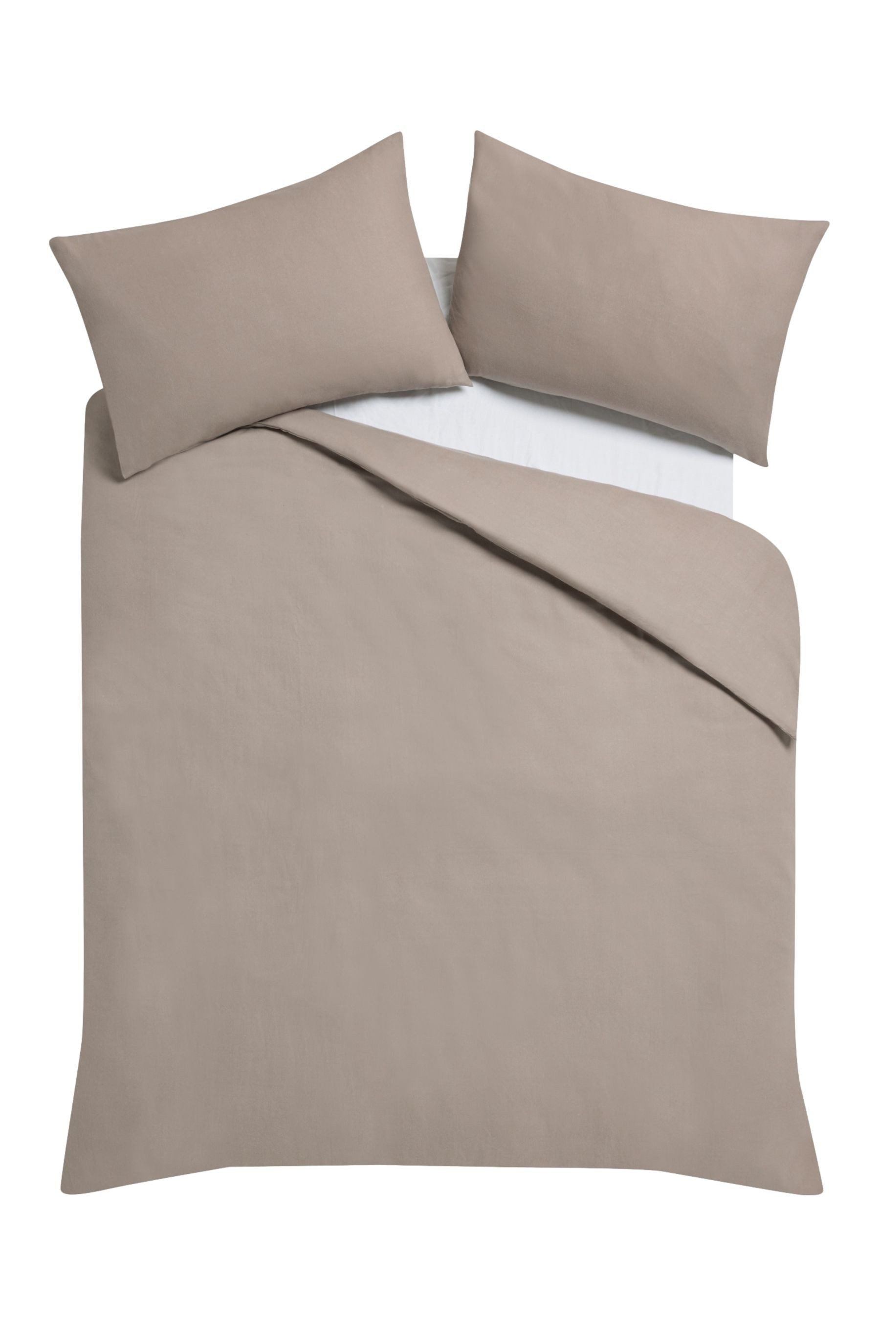 Bett-Set Bettbezug und Kissenbezug aus weicher Baumwolle