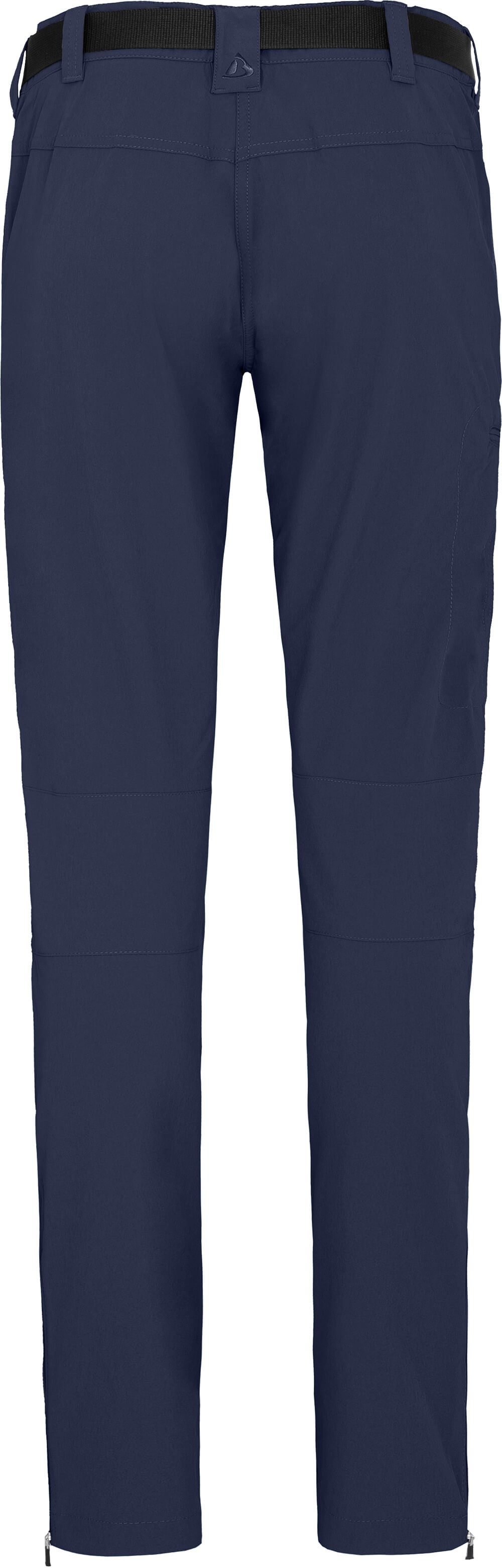 Wanderhose, MENA vielseitig, pflegeleicht, Damen Outdoorhose peacoat blau Bergson (slim) Normalgrößen,
