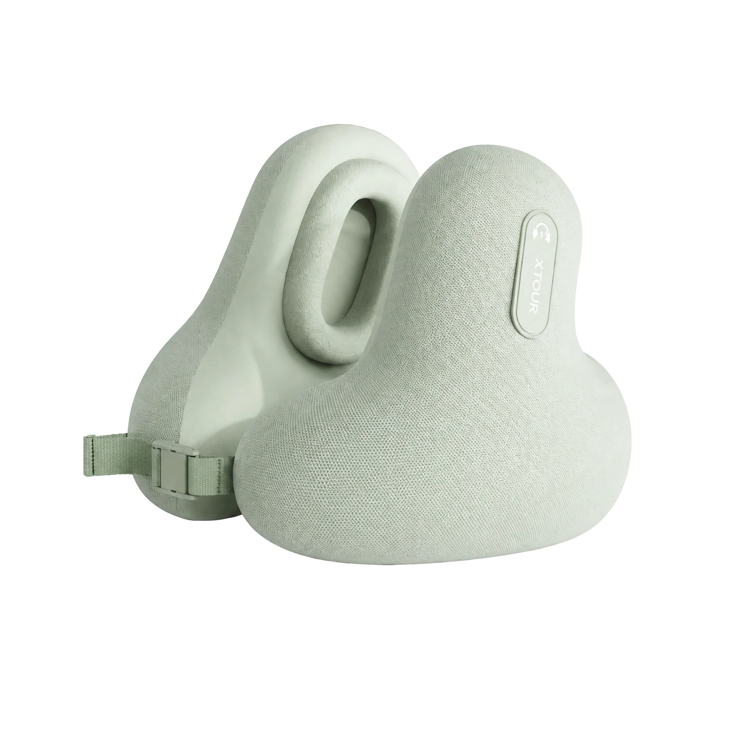 Bolwins Nackenkissen B15D Bluetooth Reisekissen HiFi Nackenkissen Büro Reise Auto Flug Zug, Einzelset, 1-tlg., 1x Reisekissen, 1x USB-C Ladekabel, Bluetooth Reisekissen mit HiFi Lautsprecher und USB-C Schnellladung