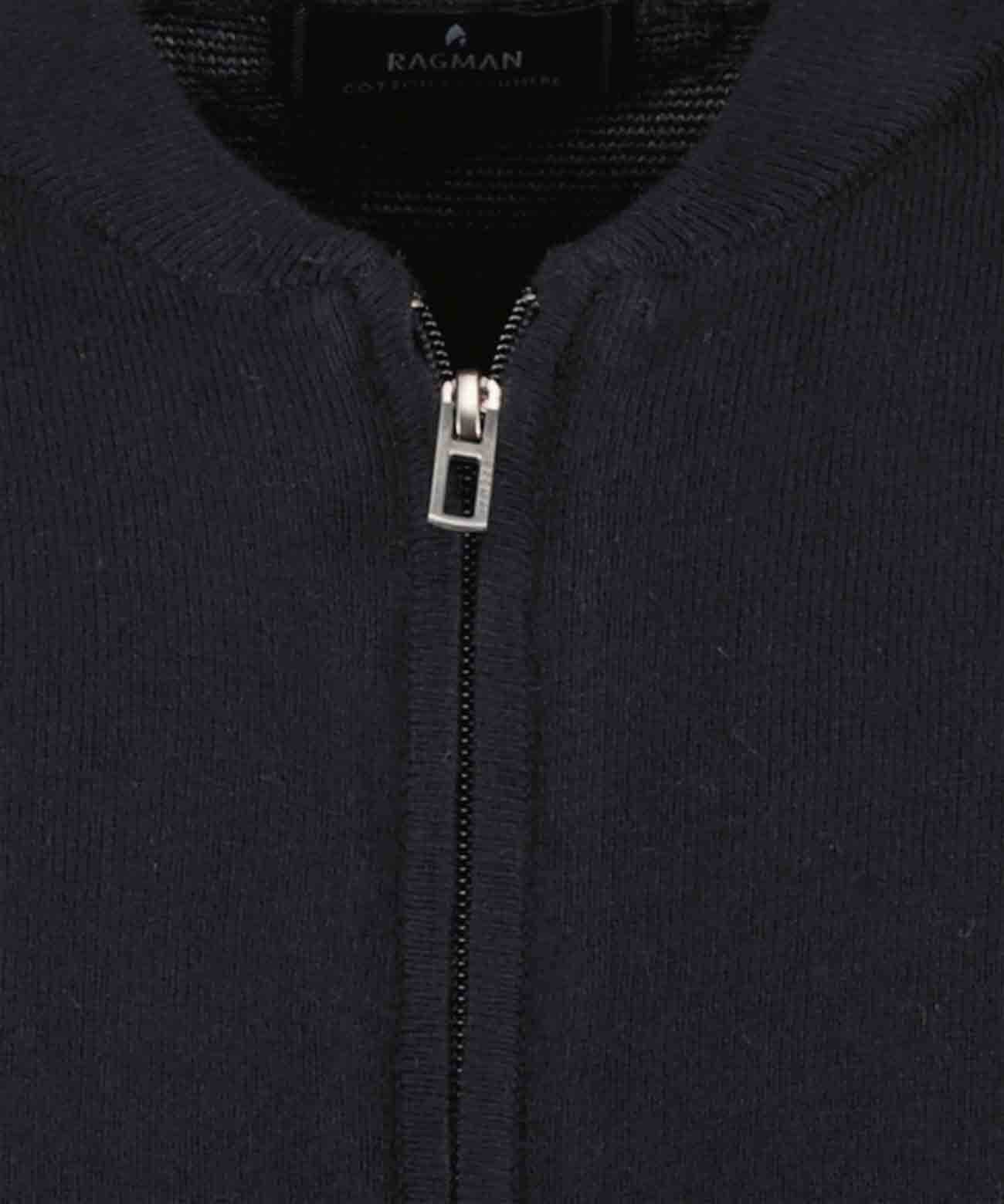 RAGMAN Strickfleecejacke