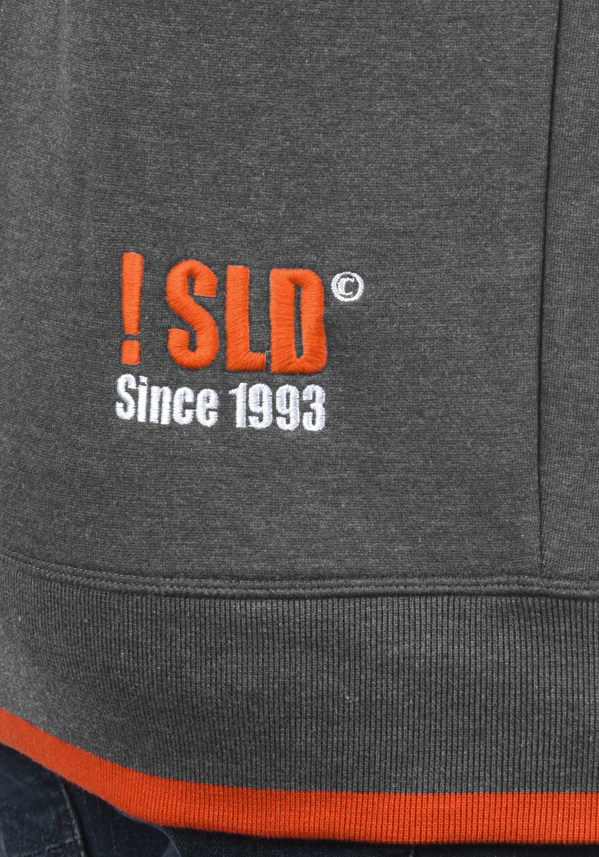 !Solid Hoodie SDBenjamin Hood Kapuzensweatshirt mit Cross-Over Kragen
