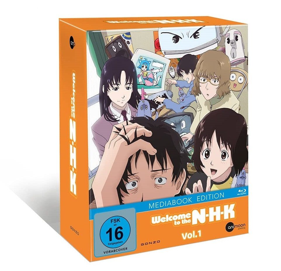 Leonine Blu-ray Welcome to the NHK Vol. 1 - Limited Mediabook BluRay, (1-St), Inkl. Booklet