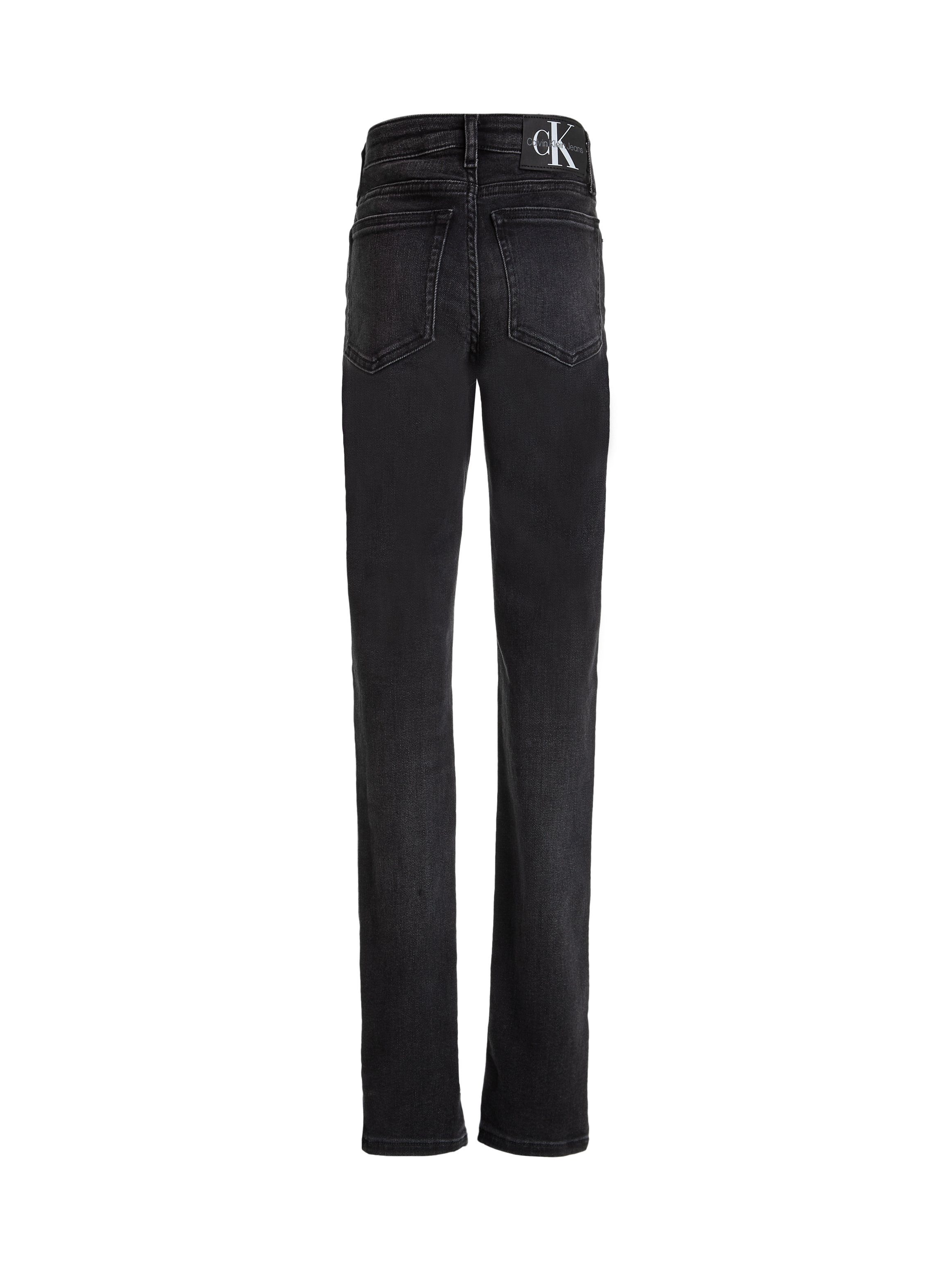 Calvin Klein Jeans Skinny-fit-Jeans im OPTIC 5-Poket-Style BLACK SLIT SKINNY MR
