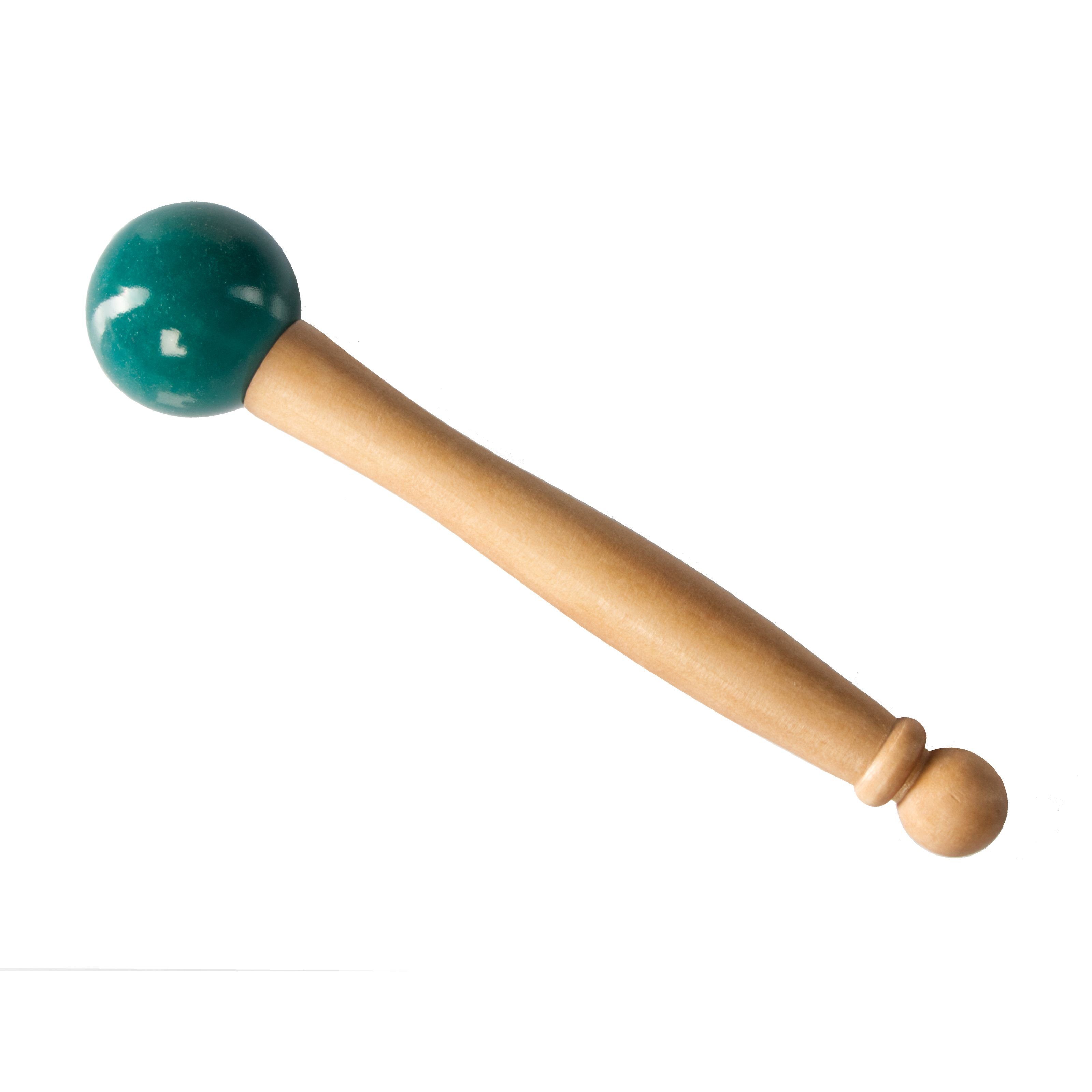 FAME Drumsticks (F-SBM-G Klangschalenschlägel Green Hochwertiger Mallet Klarer und Reiner Ton Ergonomische Gewichtung Stabiler Holzgriff Raumfüllender Sound, Sticks, Beater und Mallets, Sonstige), Klangschalenschlägel, Hochwertiger Mallet, Ergonomische Gewichtung